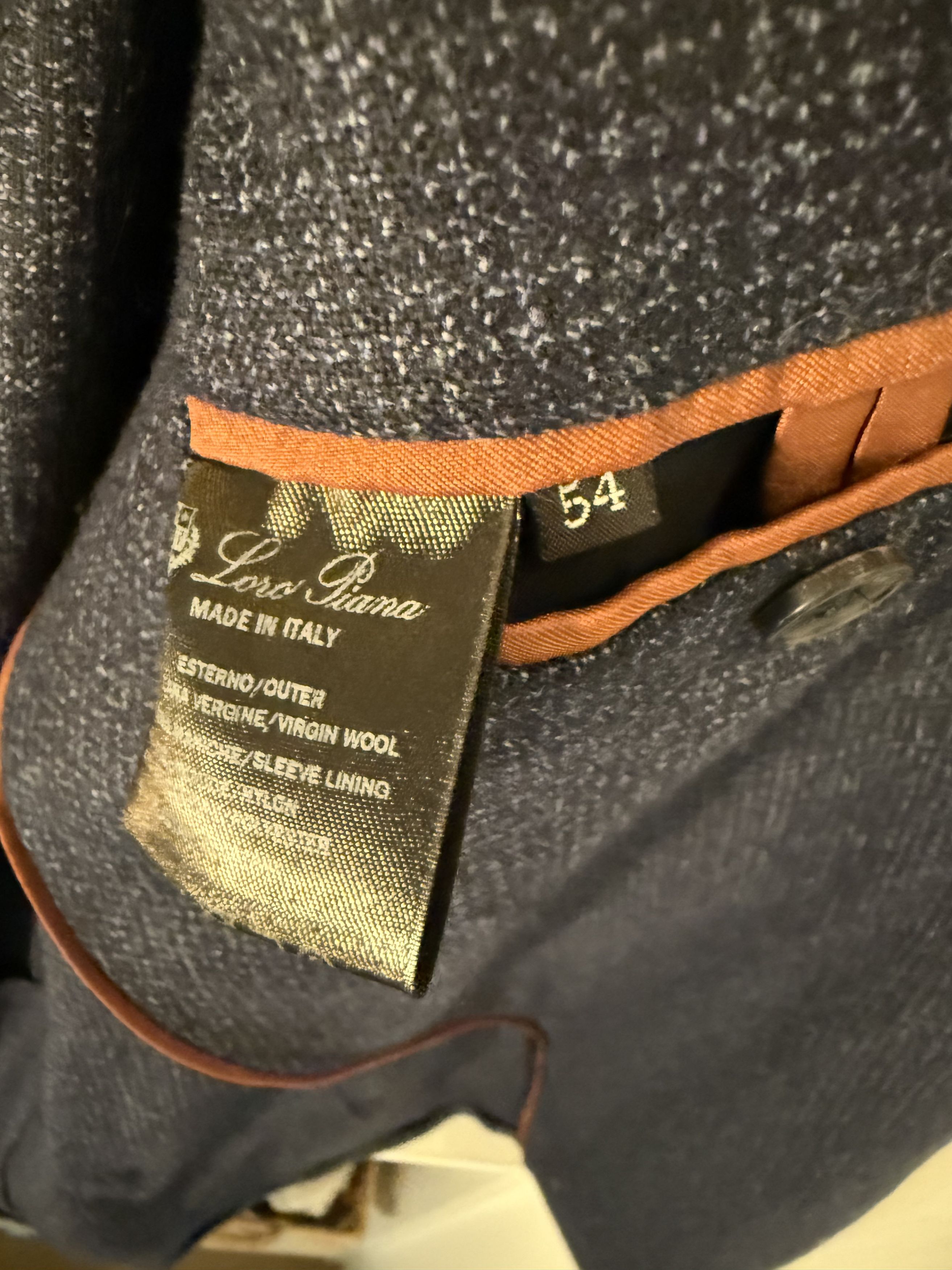 Loro Piana Loro Piana suit blue virgin wool Size 44R - 3 Thumbnail