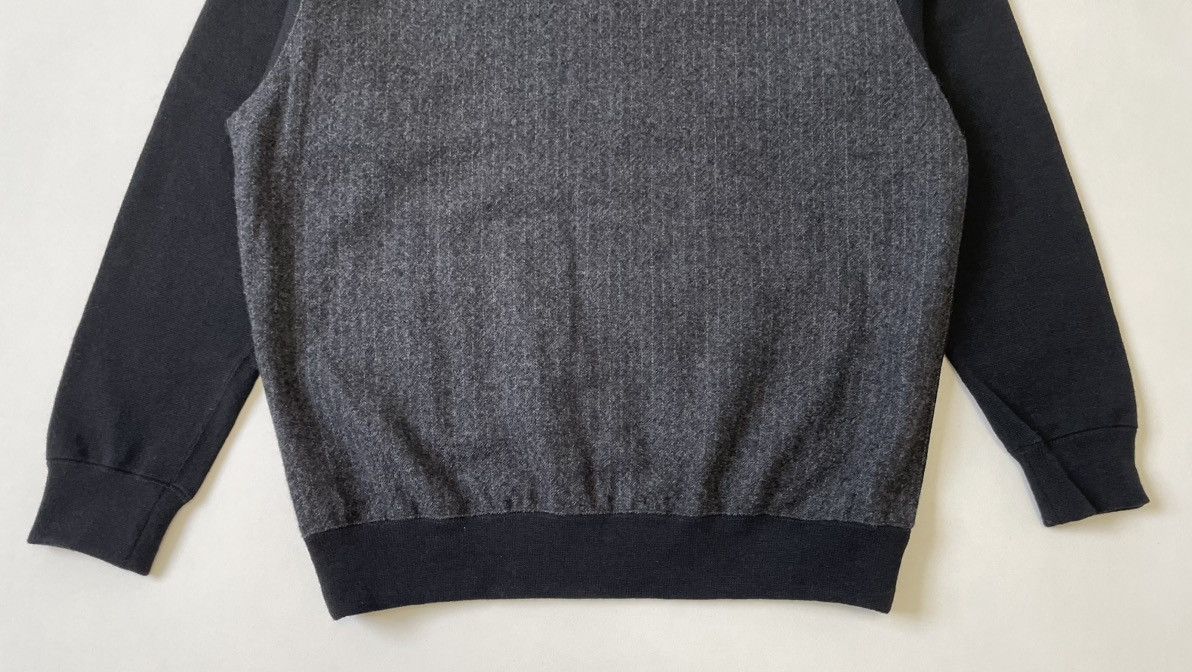 Comme des Garcons A/W 23 Boxy Fit Black Wool Zip Sweater Size US L / EU 52-54 / 3 - 15 Thumbnail