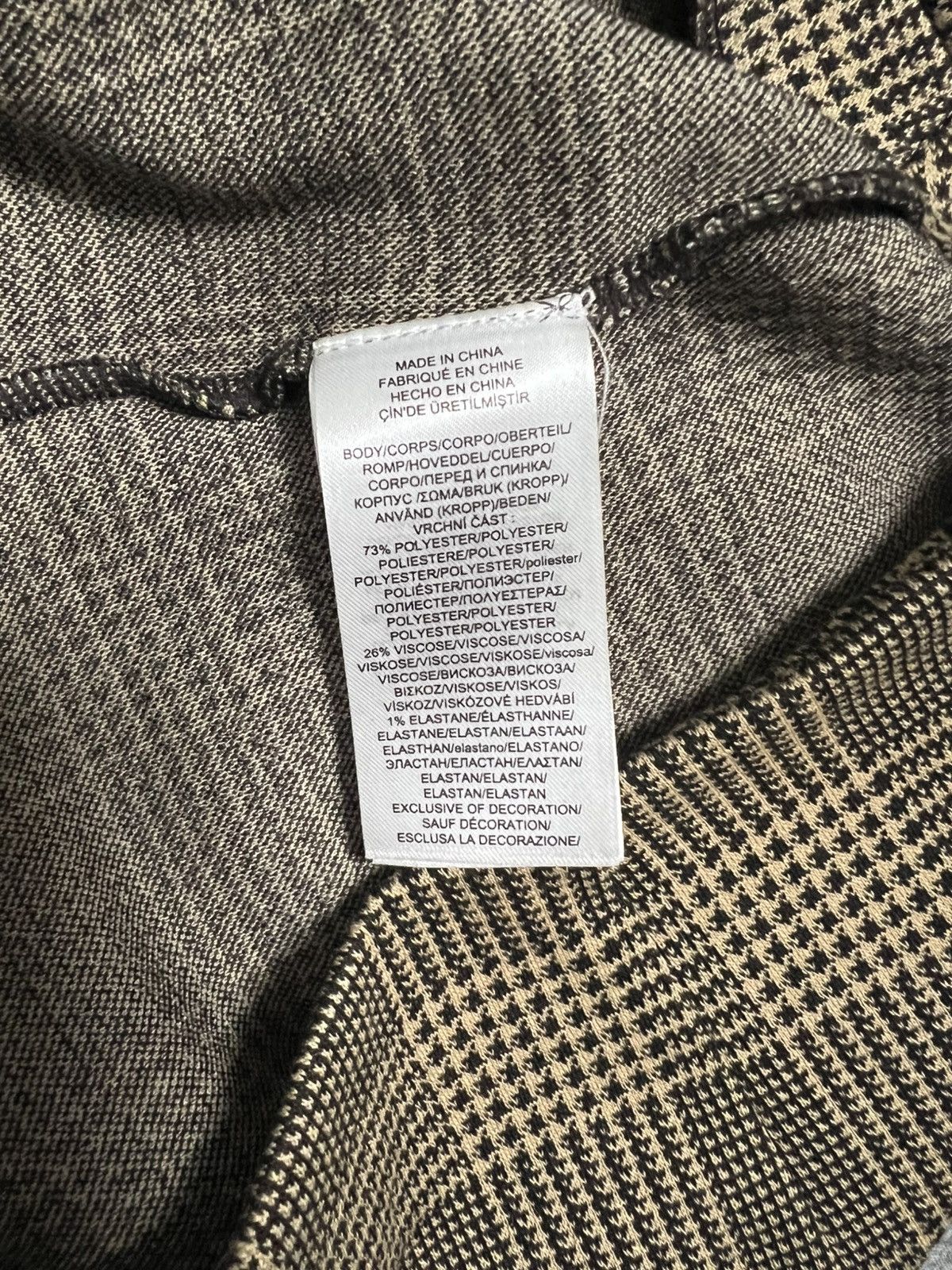 Lauren Ralph Lauren Lauren tartan plaid skirt beige L elastic cotton tartan Size 30" / US 8 / IT 44 - 5 Thumbnail