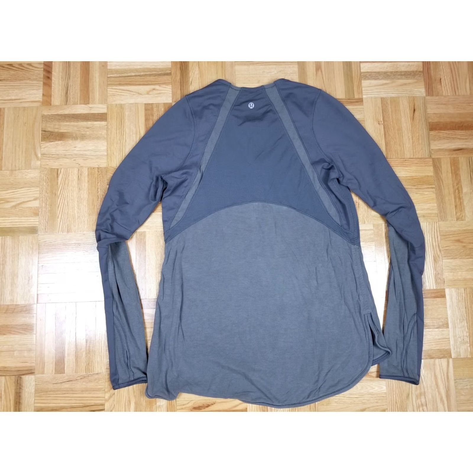 Lululemon Lululemon Yoga Long Sleveee Half Zip Up Gray Shirt Sz 6 Women Size M / US 6-8 / IT 42-44 - 6 Thumbnail