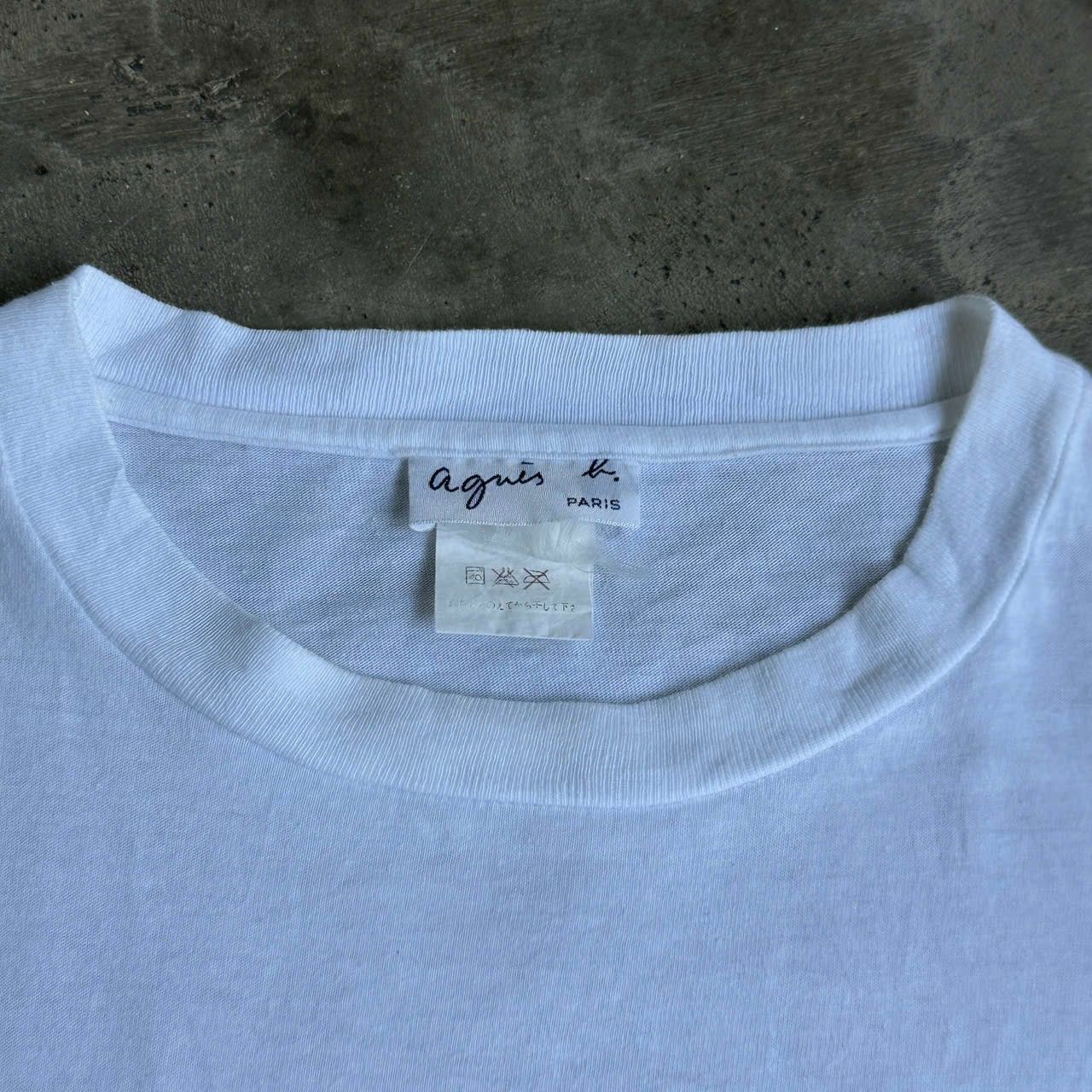 agnes b. 1996 agnesb x rafael gray artwork tee Size US L / EU 52-54 / 3 - 2 Thumbnail