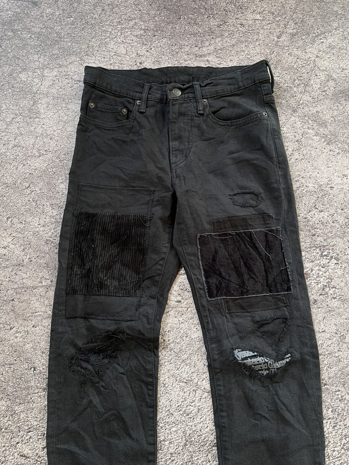 Hysteric Glamour Hysteric Glamour Distressed patch ifsixwasnine jeans Size US 28 / EU 44 - 2 Thumbnail