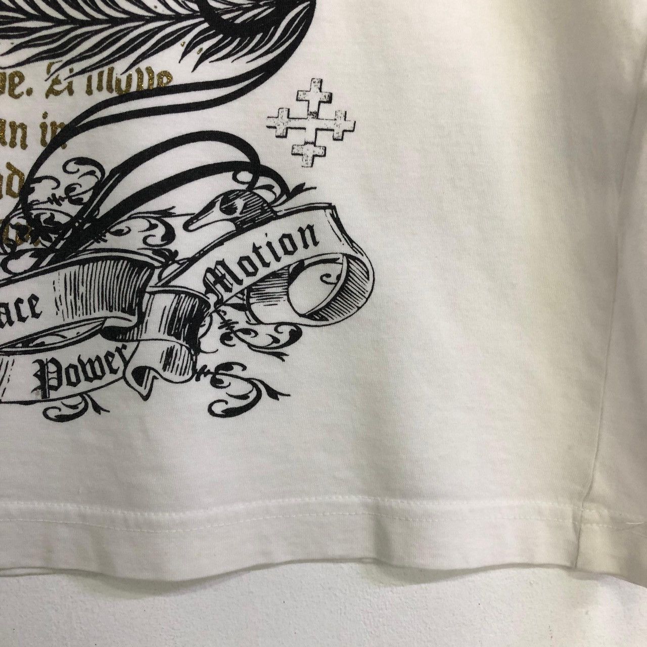 Vintage × Von Dutch *Vintage VON DUTCH 1948 Power & Motion skull tee Size US L / EU 52-54 / 3 - 3 Thumbnail