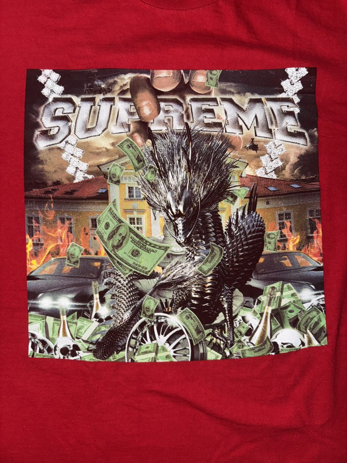 Supreme Supreme 2020 Dragon tee Size US L / EU 52-54 / 3 - 2 Thumbnail