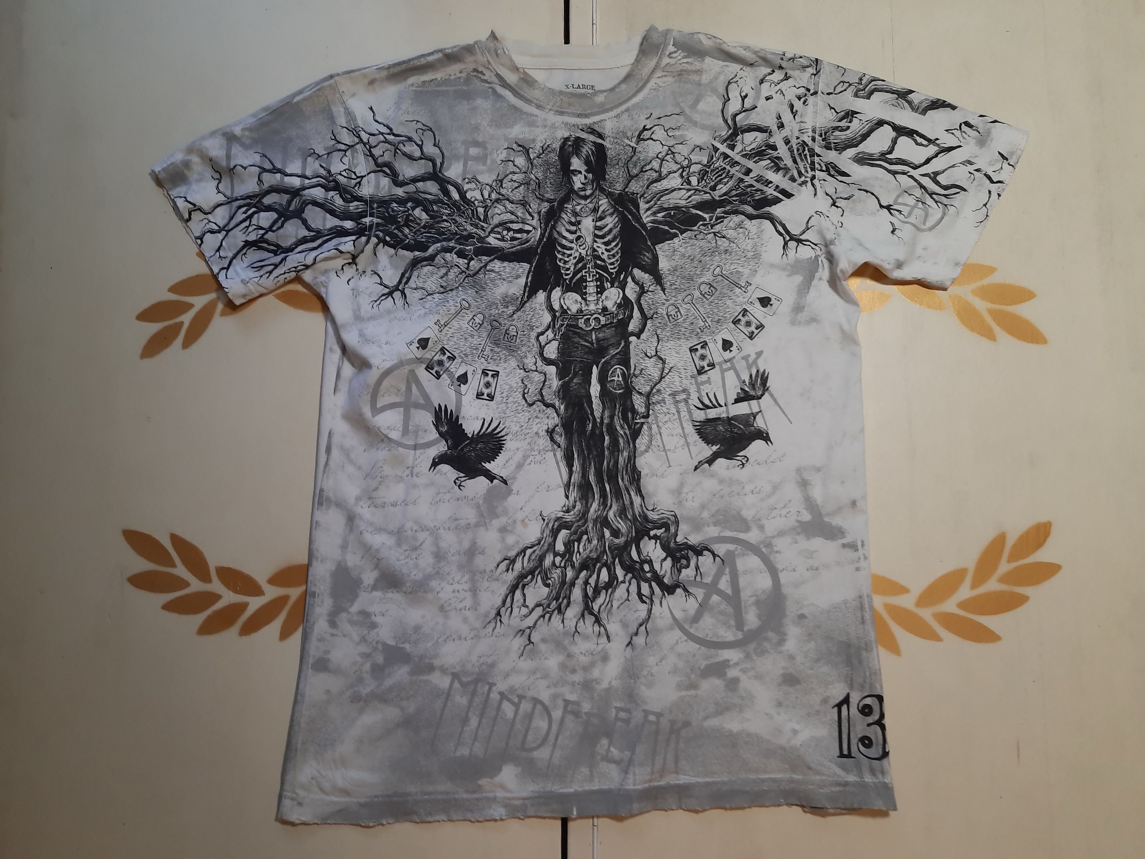 Affliction × Hypebeast Criss Angel Mindfreak Affliction T-Shirt | Grailed