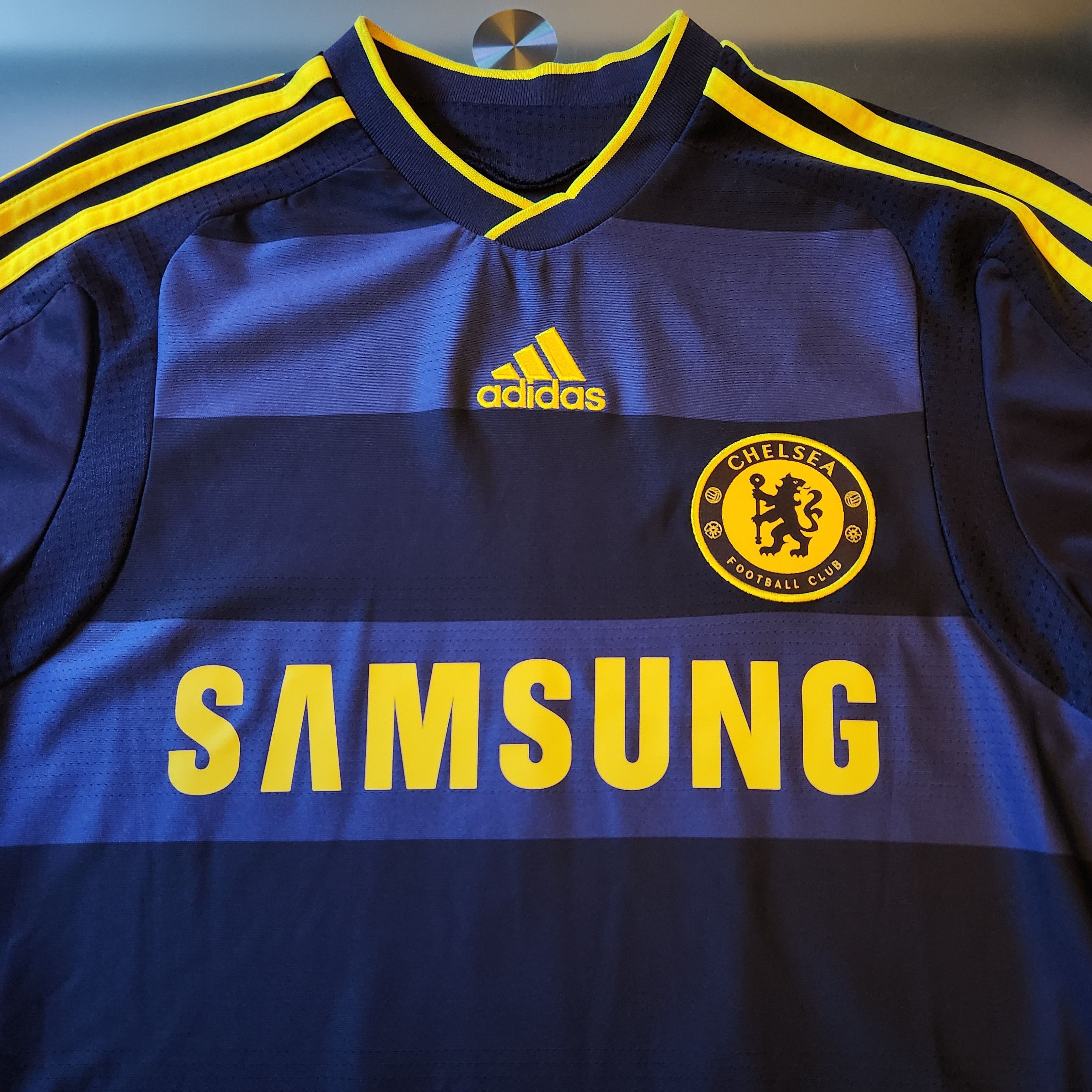 Adidas Authentic Retro Chelsea LAMPARD 2009-2010 09/10 Away Jersey Size US S / EU 44-46 / 1 - 7 Thumbnail