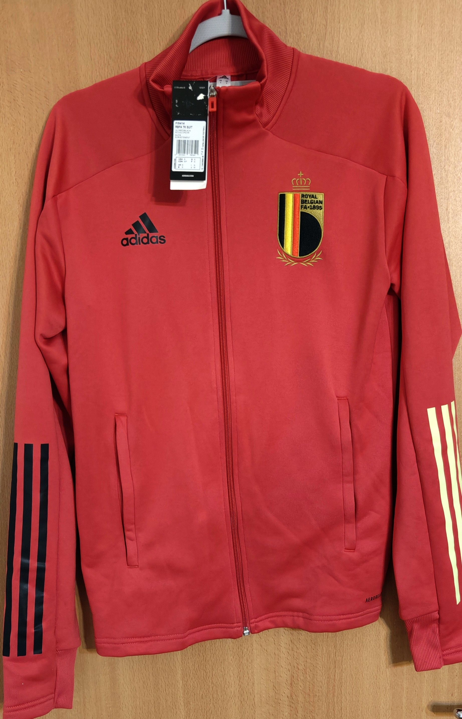 Adidas Belgium Belgique Adidas tracksuit Size US S / EU 44-46 / 1 - 1 Thumbnail