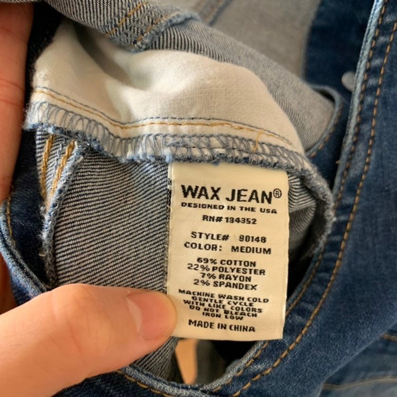 Other Blue jumpsuite jeans size M Size 28" / US 6 / IT 42 - 4 Thumbnail