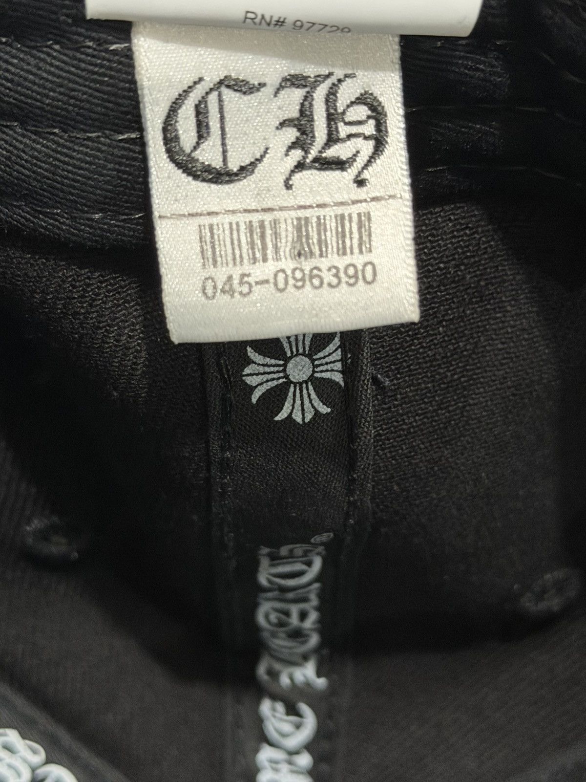 Chrome Hearts Chrome Hearts Scroll Logo Snapback Size ONE SIZE - 6 Thumbnail