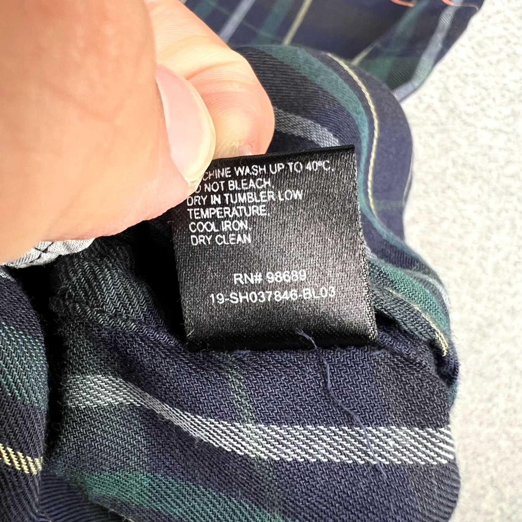 Todd Snyder Todd Snyder Flannel Button-Up Shirt Long Sleeve Mens Blue Plaid Large Regular Cotton Blend Huckberry Size US L / EU 52-54 / 3 - 5 Thumbnail