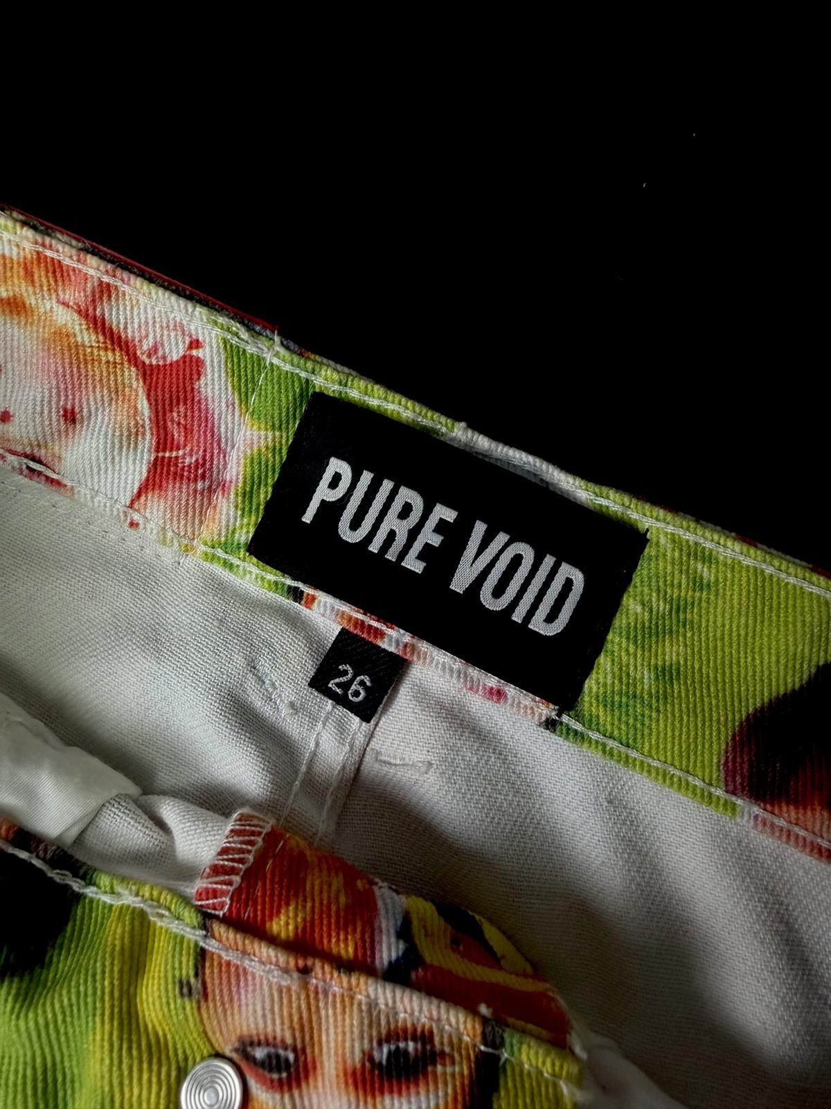 Japanese Brand Deadstock PURE VOID Who Are You Today? Jeans 26 Size US 26 / EU 42 - 2 Thumbnail