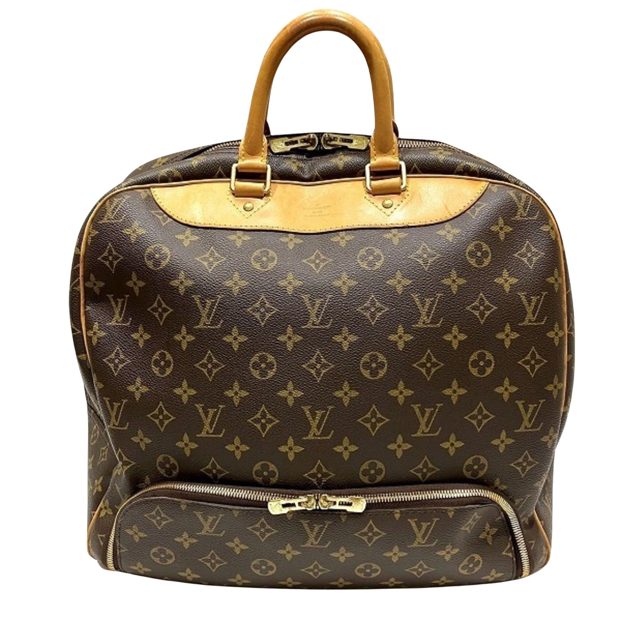 image of Louis Vuitton Evasion Handbag in Brown, Women's