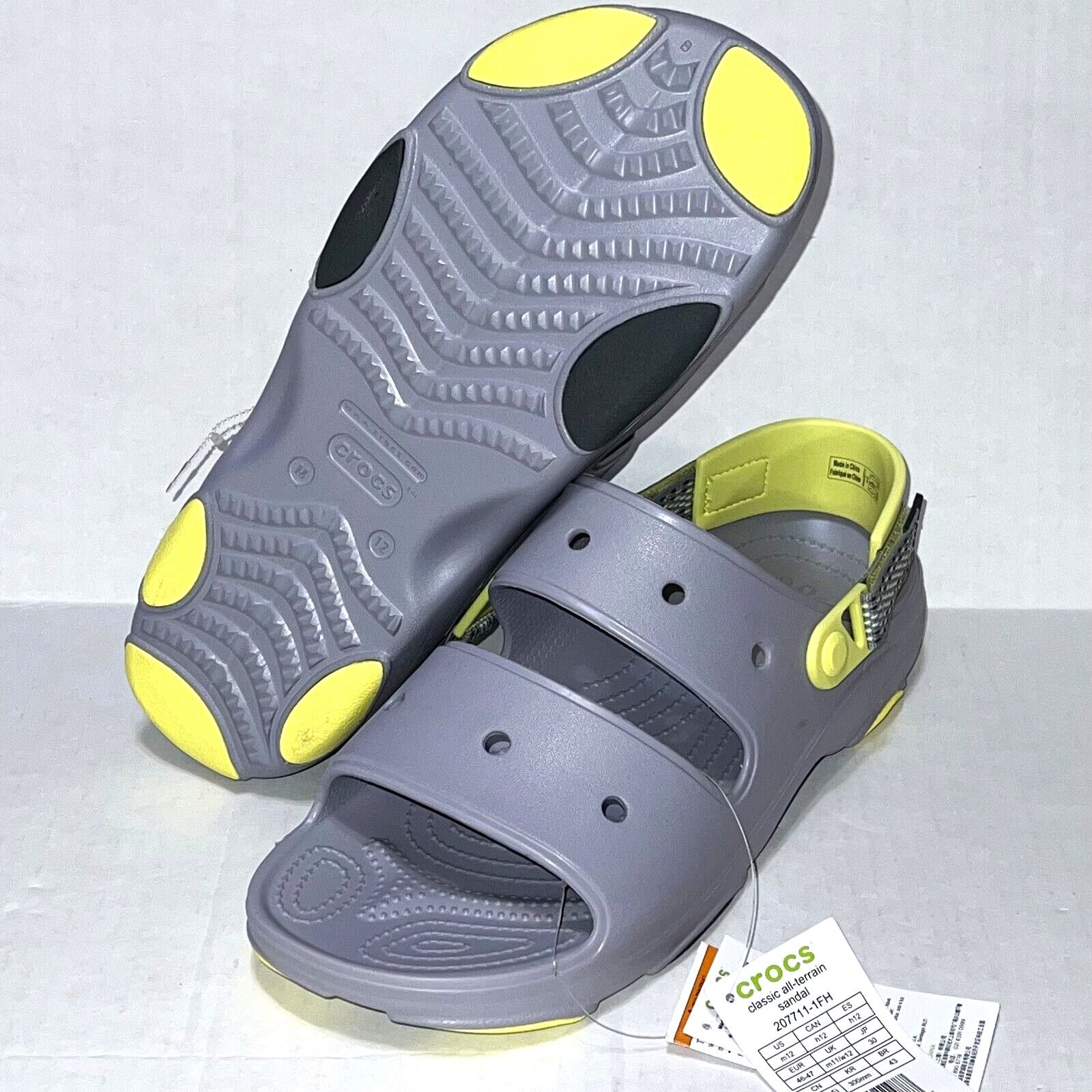 Crocs Crocs Classic All Terrain Open Toe Sandal Hook Loop Men's 12 Size US 12 / EU 45 - 9 Thumbnail