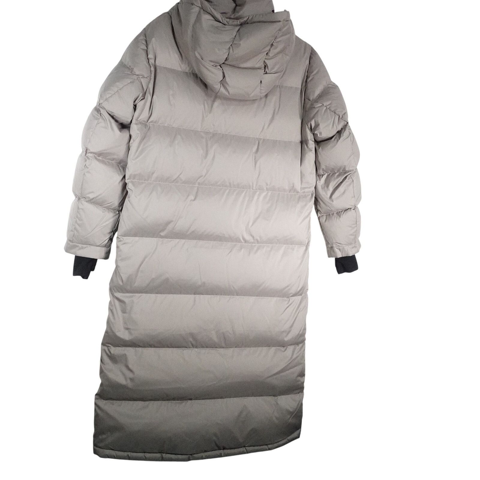 Quince Quince Flawed Small Responsible Down Long Puffer Jacket Gray Size S / US 4 / IT 40 - 12 Thumbnail