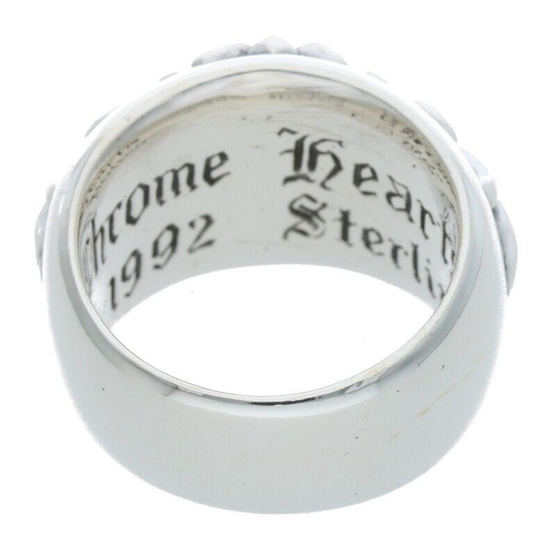 Chrome Hearts Chrome Hearts Floral Cross Silver Ring Size ONE SIZE - 2 Thumbnail