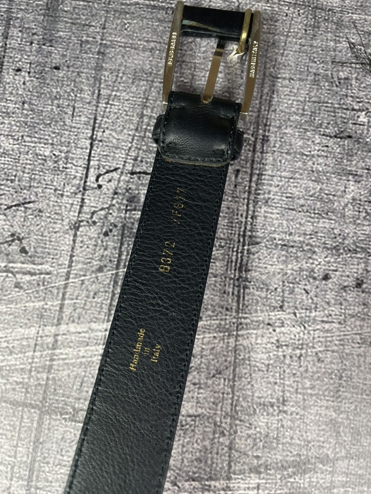 Brioni Brioni Black Leather Belt Size ONE SIZE - 11 Thumbnail