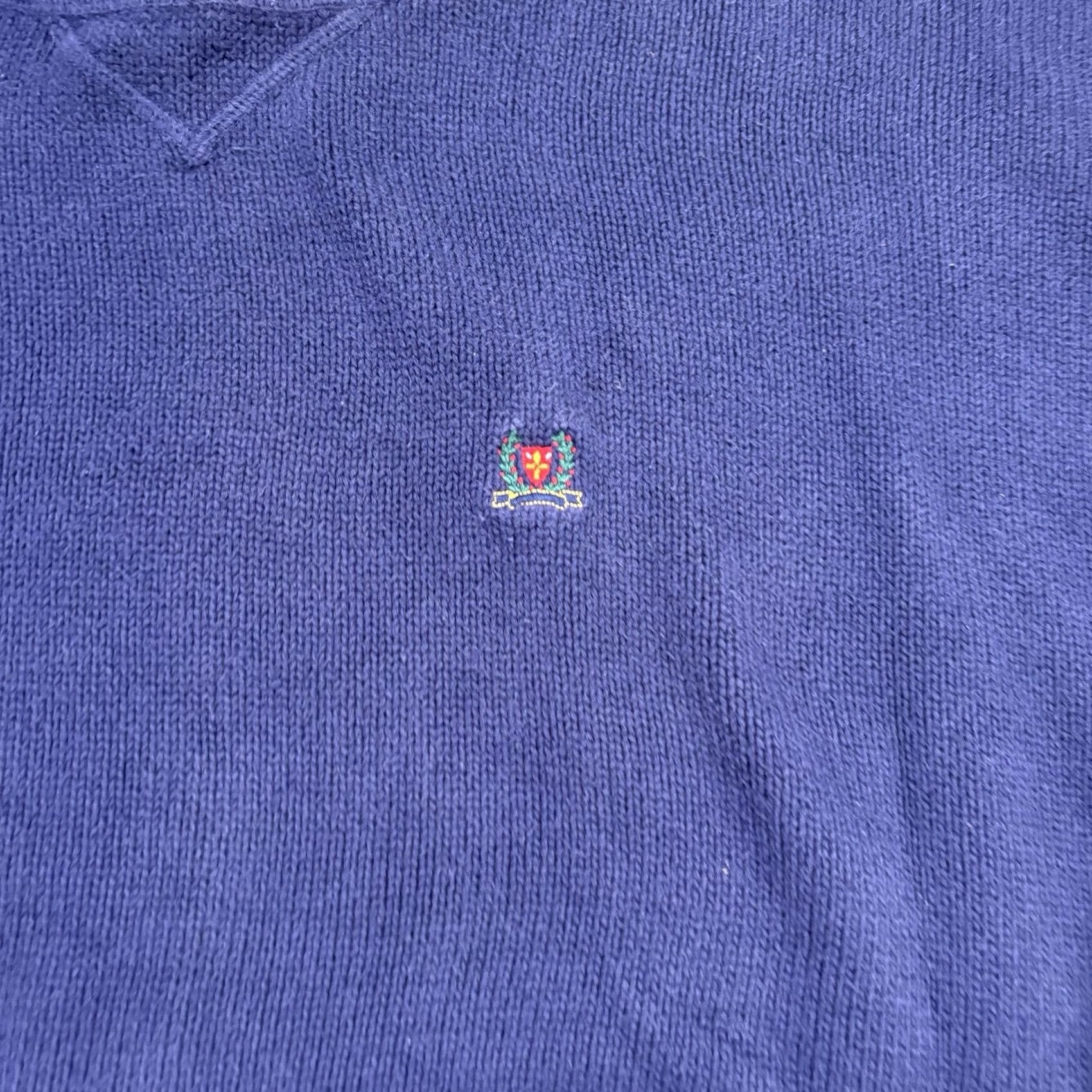 Architect VINTAGE Architect Navy Mens Golf Sweater XL Crew Neck Embroidered Logo Cotton Knit Pullover Classic Crest Size US XL / EU 56 / 4 - 3 Thumbnail