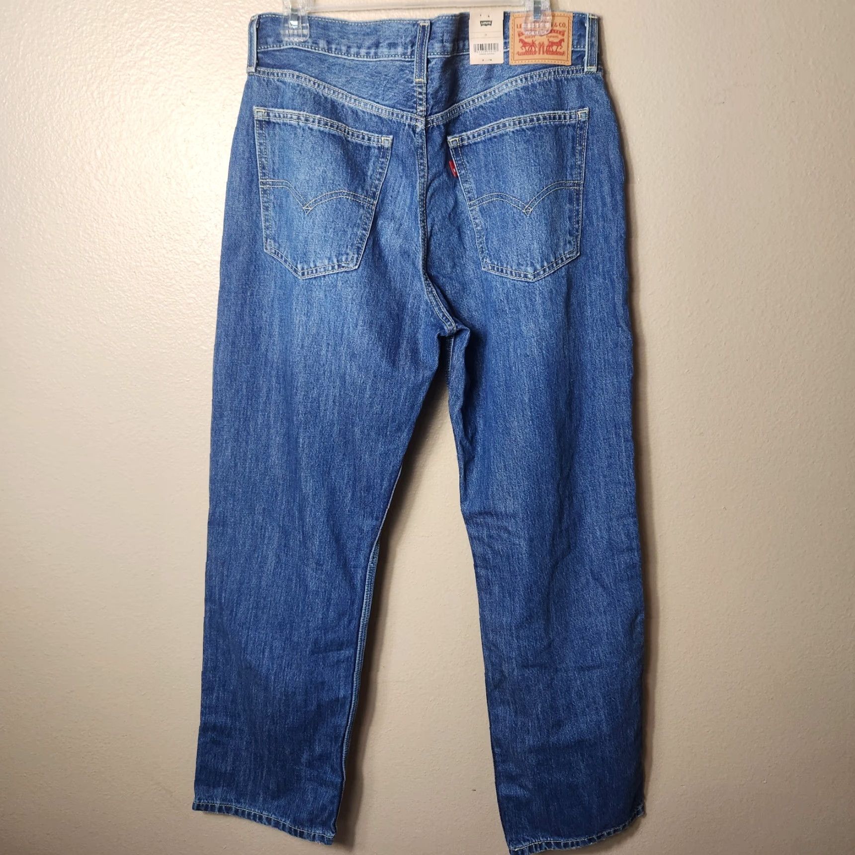 Levi's Levi's Womens Low Pro Straight Distressed Medium Wash Jeans-Size 31 (NWT) Mens Womens Size 24" / US 00 / IT 34 - 6 Thumbnail