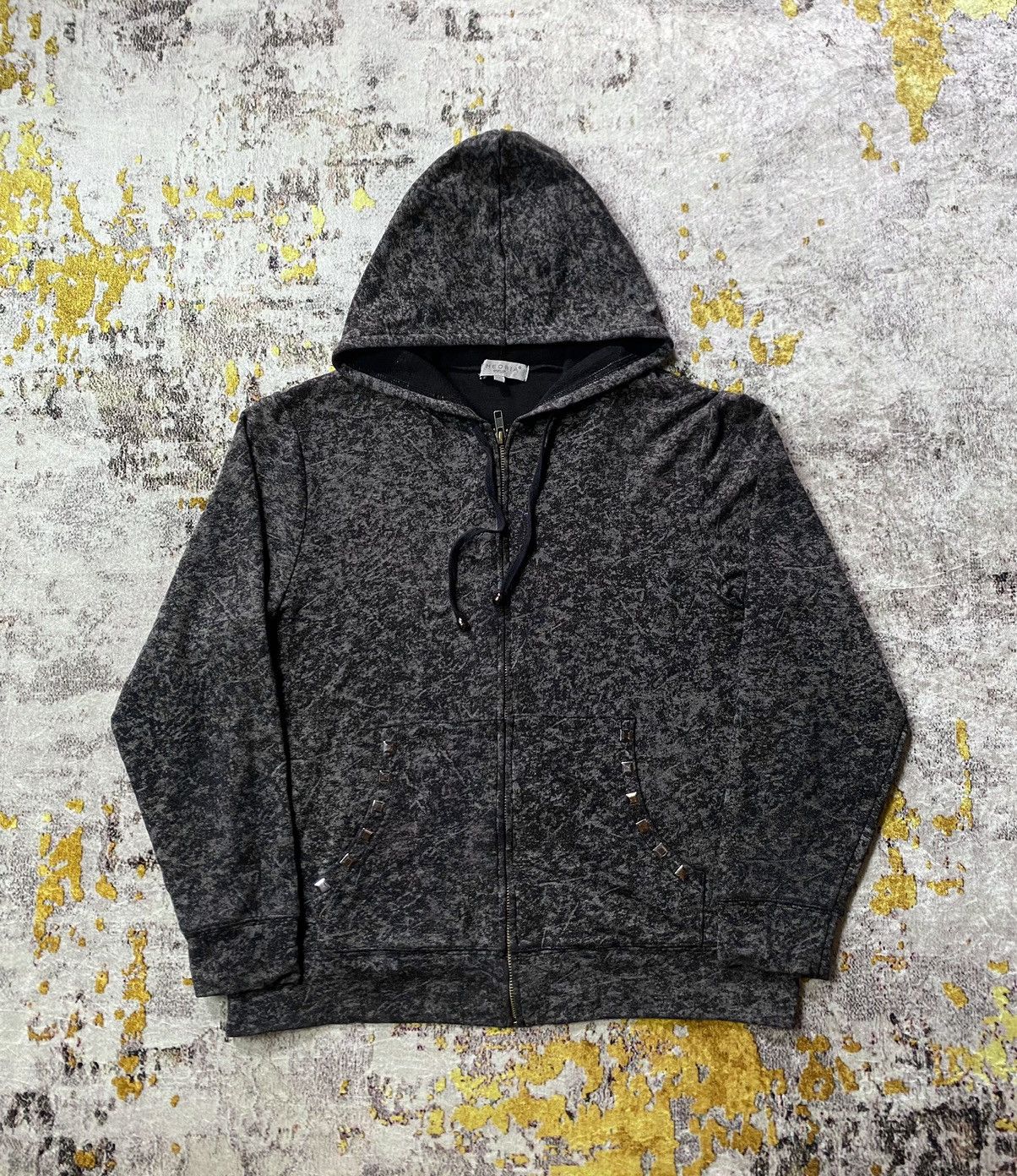 If Six Was Nine × Japanese Brand × Le Grande Bleu (L.G.B.) Japanes theoria studded hoodie ifsxi lgb style Size US L / EU 52-54 / 3 - 1 Thumbnail