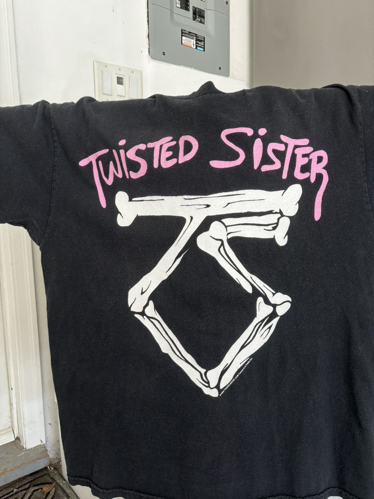 Band Tees × Vintage Crazy Twisted Sister 80s Grunge Rock Faded Two Side Tee Size US L / EU 52-54 / 3 - 2 Thumbnail