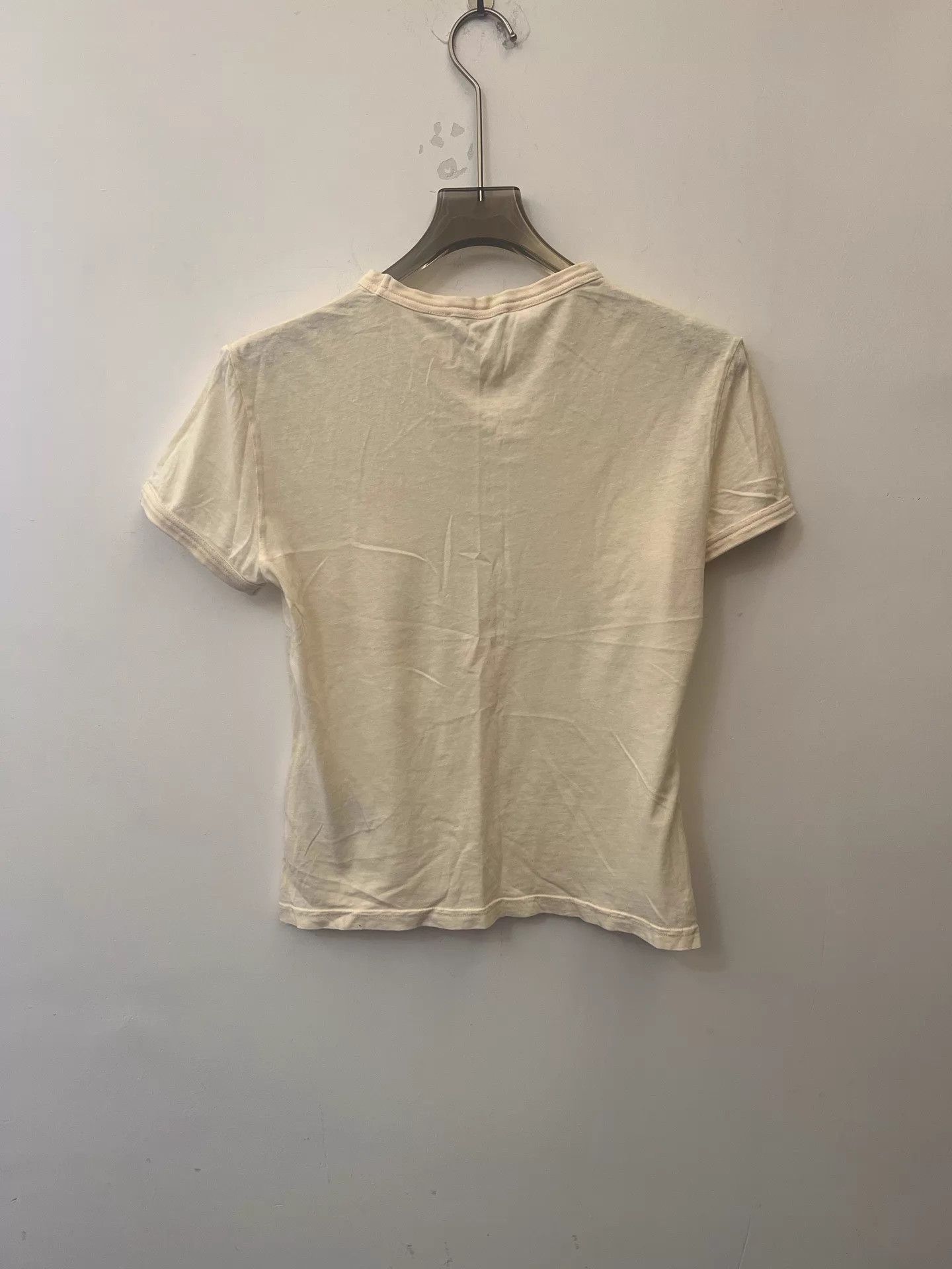 Acne Studios Acne SS25 Kiss - Logo Vintage Texture Crew Tee Wmn M Size M / US 6-8 / IT 42-44 - 3 Thumbnail