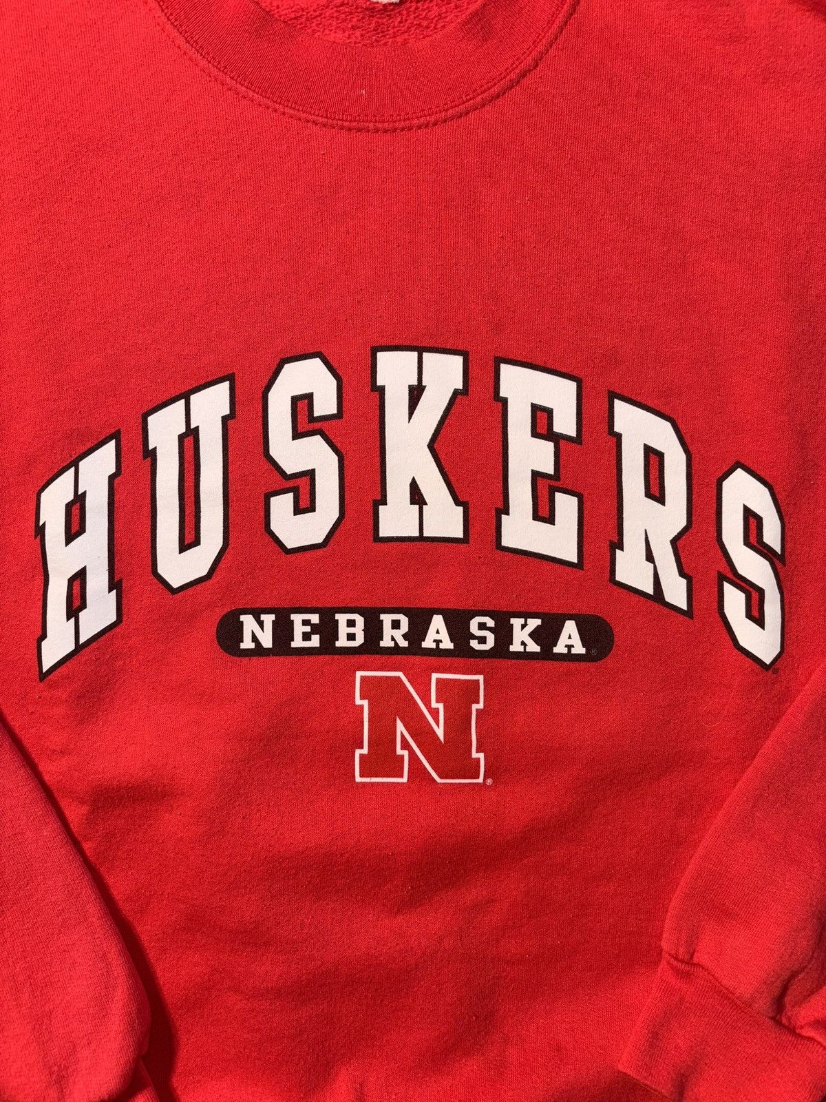 Russell Athletic Vtg Nebraska Cornhuskers NCAA College 90s USA Sweatshirt XL Size US XL / EU 56 / 4 - 2 Thumbnail