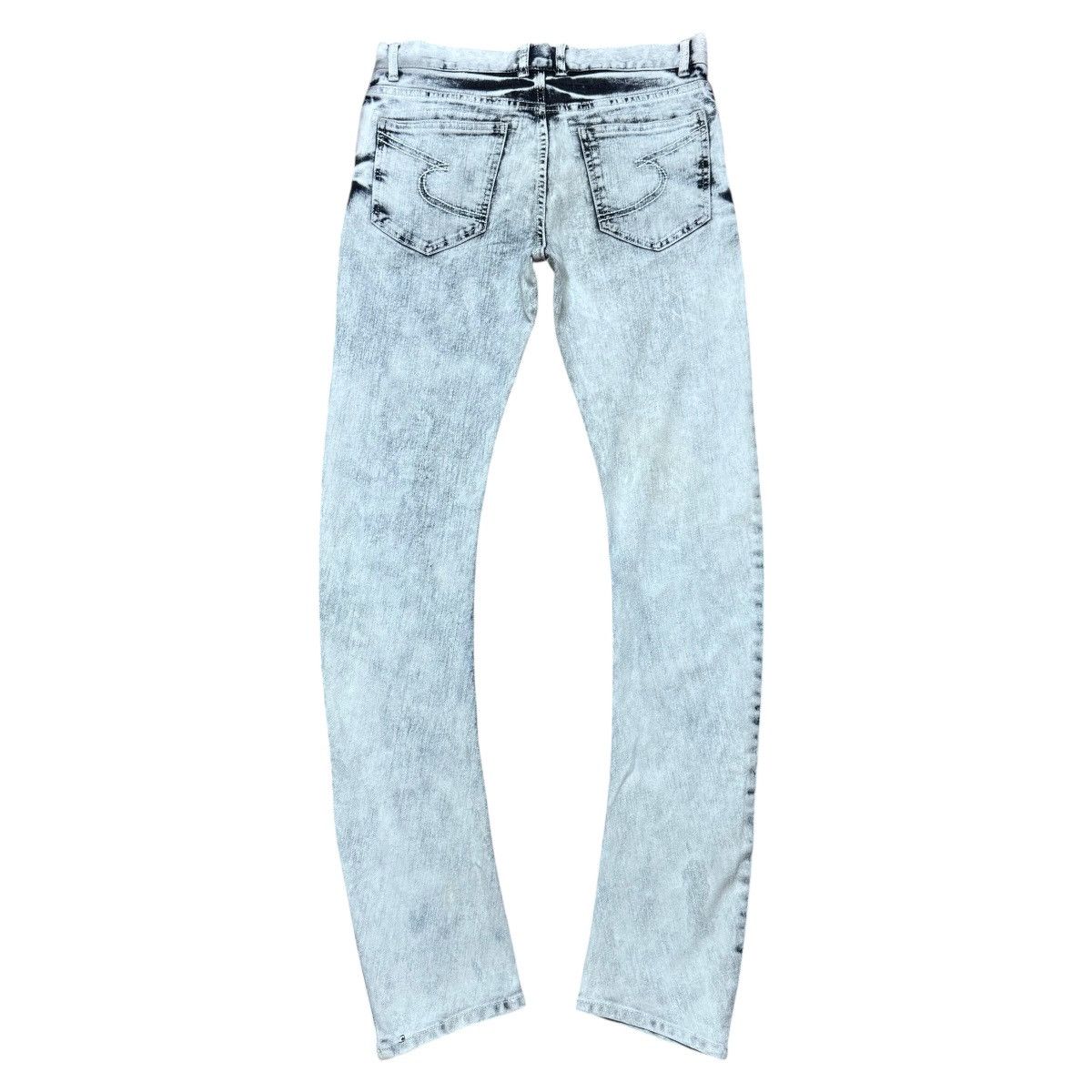 semanticdesign Semantic Design Acid Wash Denim Skinny Jeans Size US 30 / EU 46 - 2 Thumbnail