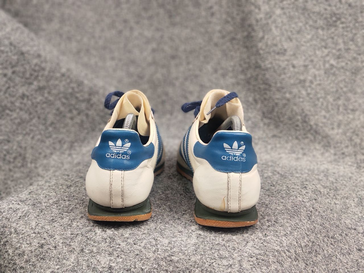 Adidas Rare Vintage 70's Adidas ROM Leather Sneakers Yugoslavia Size US 6 / EU 39 - 14 Thumbnail