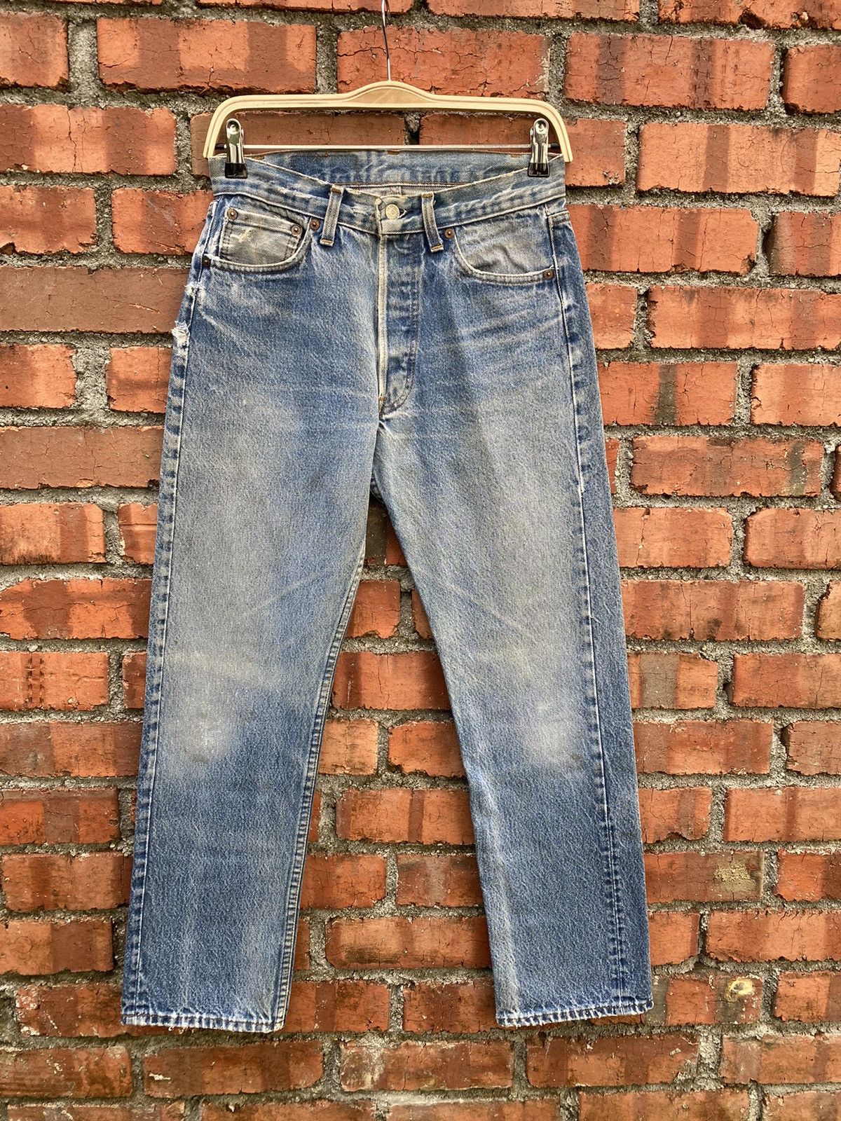 Levi's × Levi's Vintage Clothing × Vintage size 28x28 vintage levi's 501 80s made in USA Size 28" / US 6 / IT 42 - 1 Thumbnail