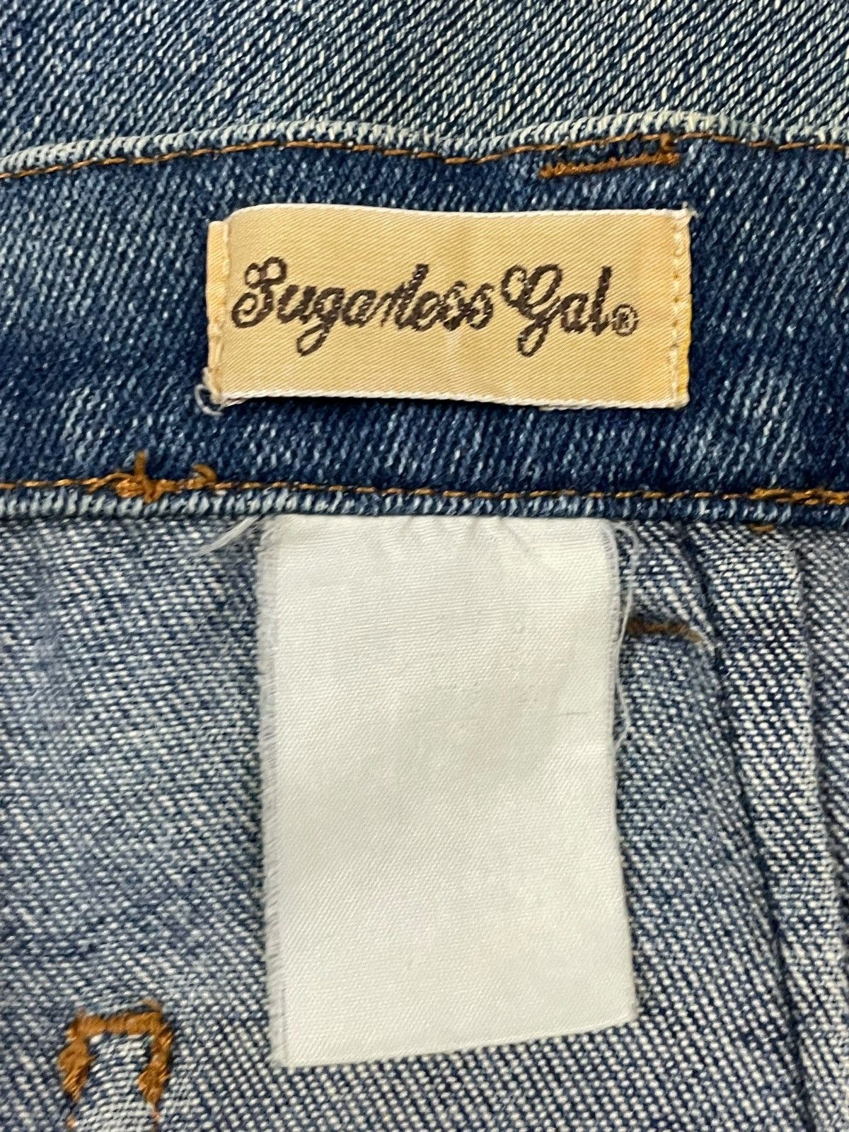 Japanese Brand Vintage Japanese Brand Fading Mid Rise ButtonFly Flare Jeans Size 30" / US 8 / IT 44 - 12 Thumbnail