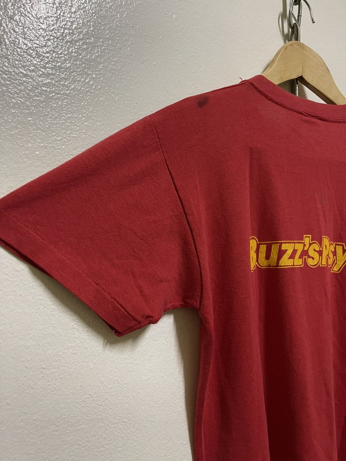 Vintage Vintage Buzz's Psycle T Shirt Motor Racing Size US M / EU 48-50 / 2 - 10 Thumbnail