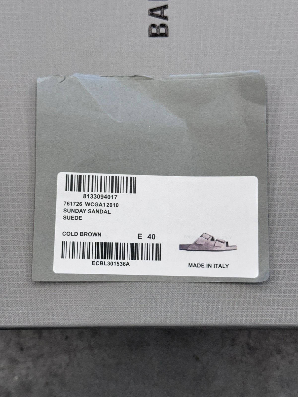 Balenciaga Balenciaga Brown Suede Sunday Sandals Size US 7.5 / EU 40-41 - 10 Thumbnail