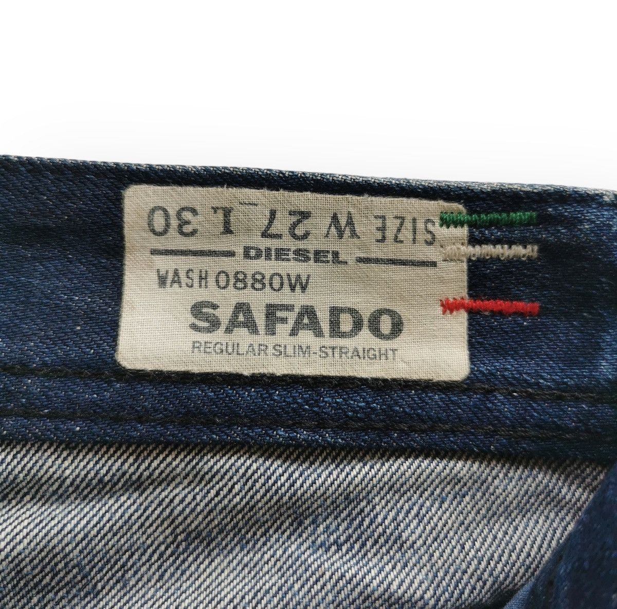 Diesel Vintage diesel safado rusty mudwash denim jeans ♦️ Size US 30 / EU 46 - 10 Thumbnail