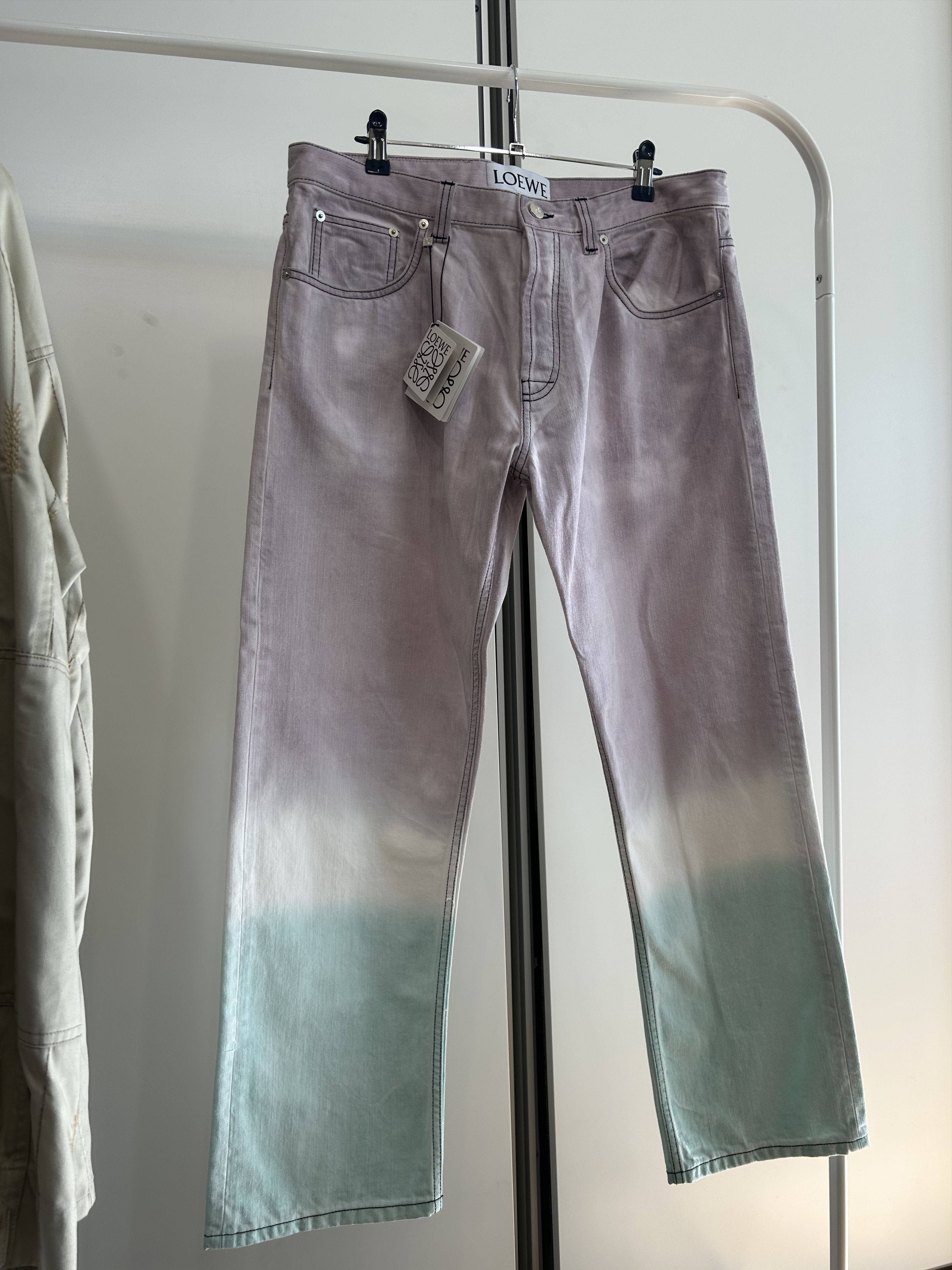 Loewe LOEWE Gradient Powder-Dyed Straight Denim Size US 30 / EU 46 - 2 Thumbnail
