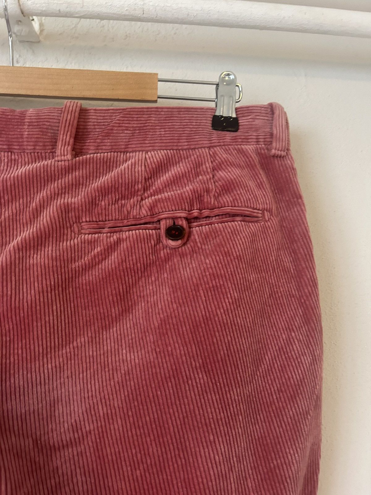 Tom Ford Tom Ford Dark Pink Corduroy Pants - Size 52 Size US 36 / EU 52 - 10 Thumbnail