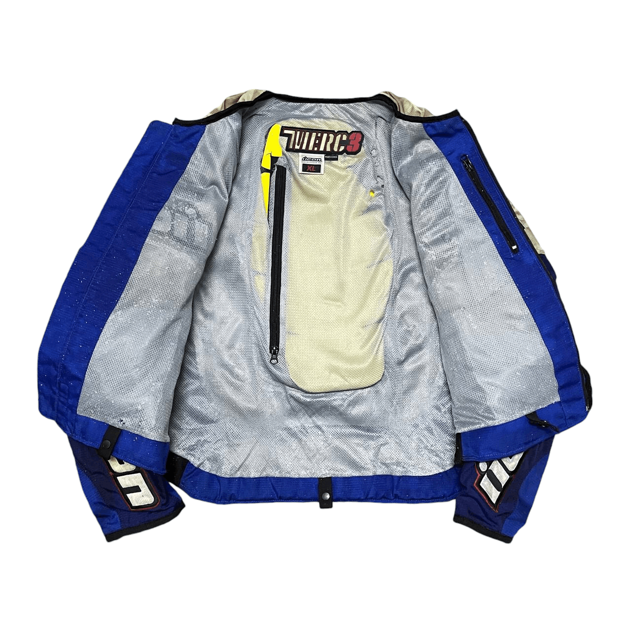 ICON Motorsports Vintage Icon Moto Racing Merc Stage Jacket with Padding Size US XL / EU 56 / 4 - 10 Thumbnail
