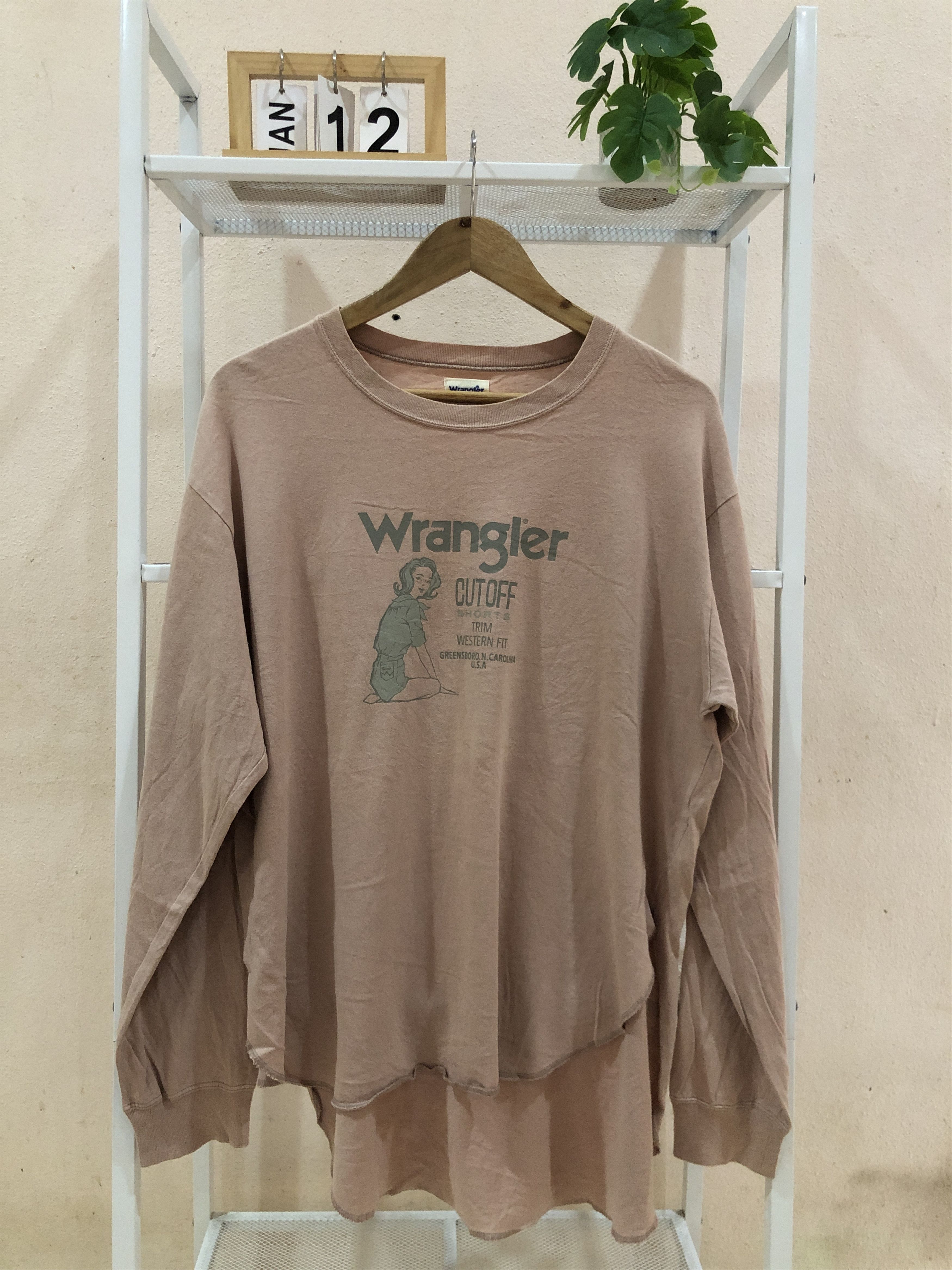 Wrangler vintage Wrangler women's graphic crewneck sweatshirt Size ONE SIZE - 1 Thumbnail