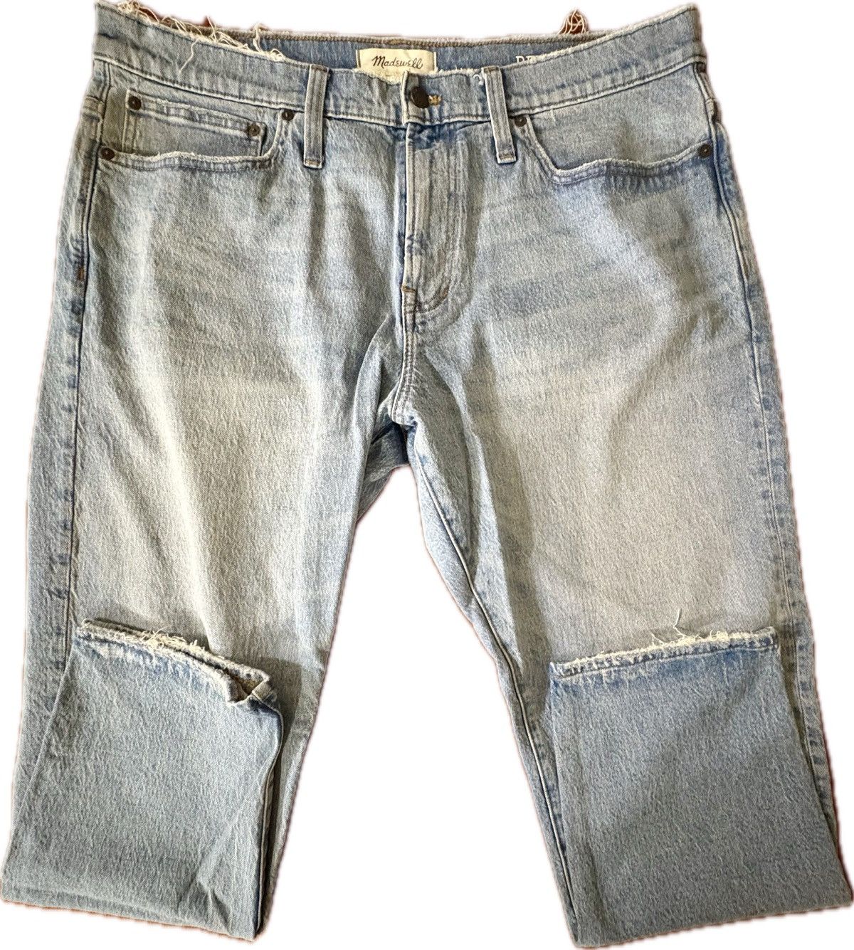 Madewell Madewell Distressed Jeans MC871 Size US 36 / EU 52 - 1 Thumbnail