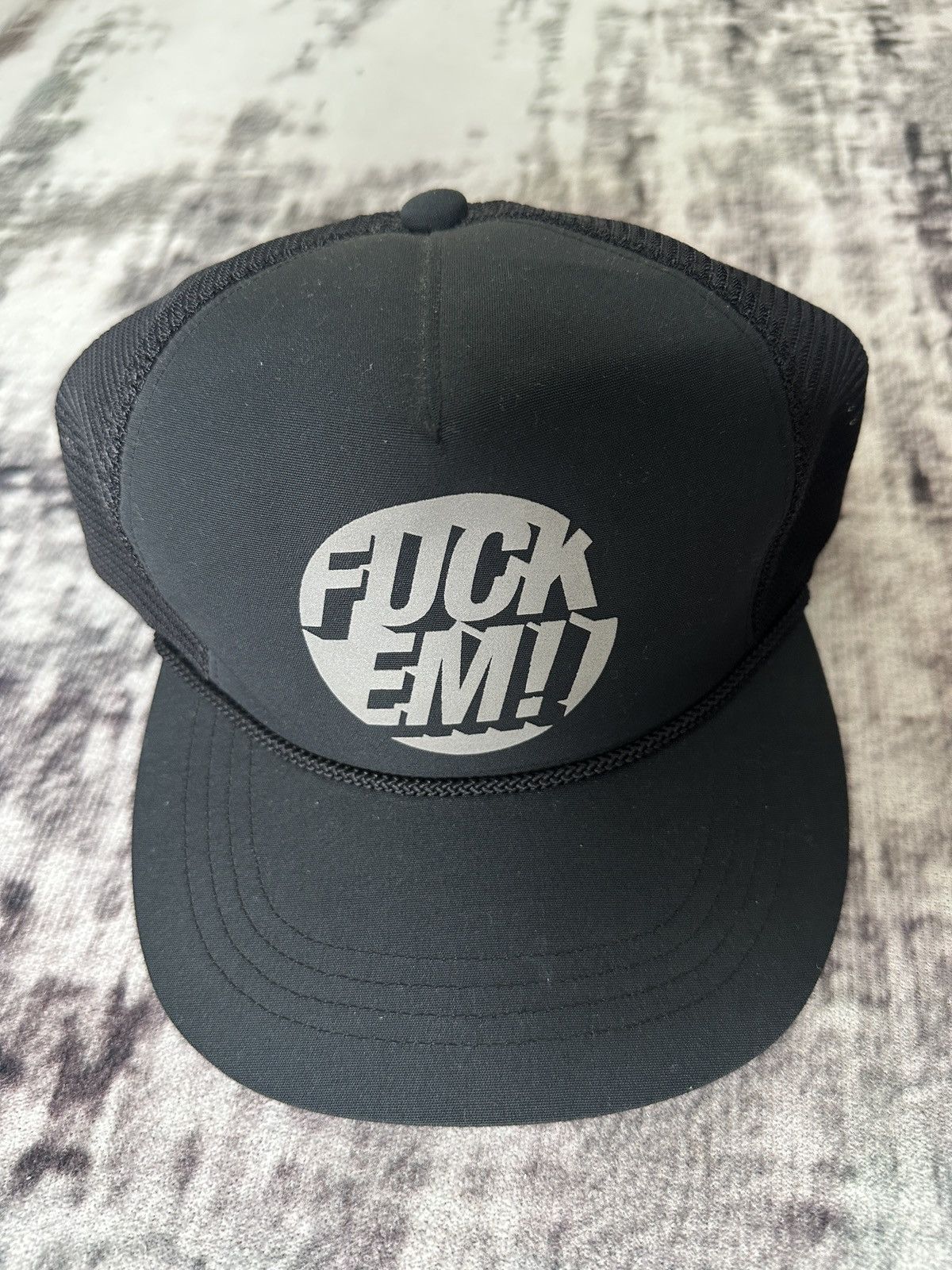 Neighborhood Fuck Em! Neighborhood Trucker Hat Size ONE SIZE - 1 Thumbnail