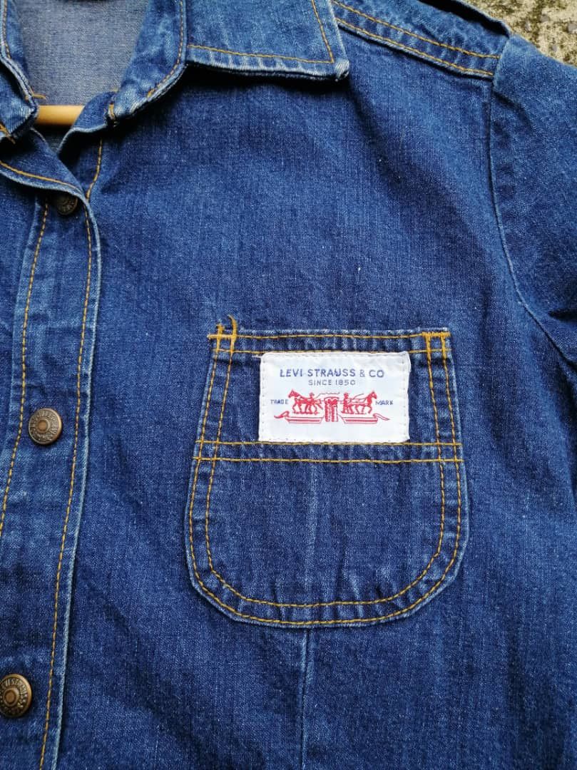 Levi's × Levi's Vintage Clothing Levi's Strauss Lady Denim Shirt Size S / US 4 / IT 40 - 4 Thumbnail
