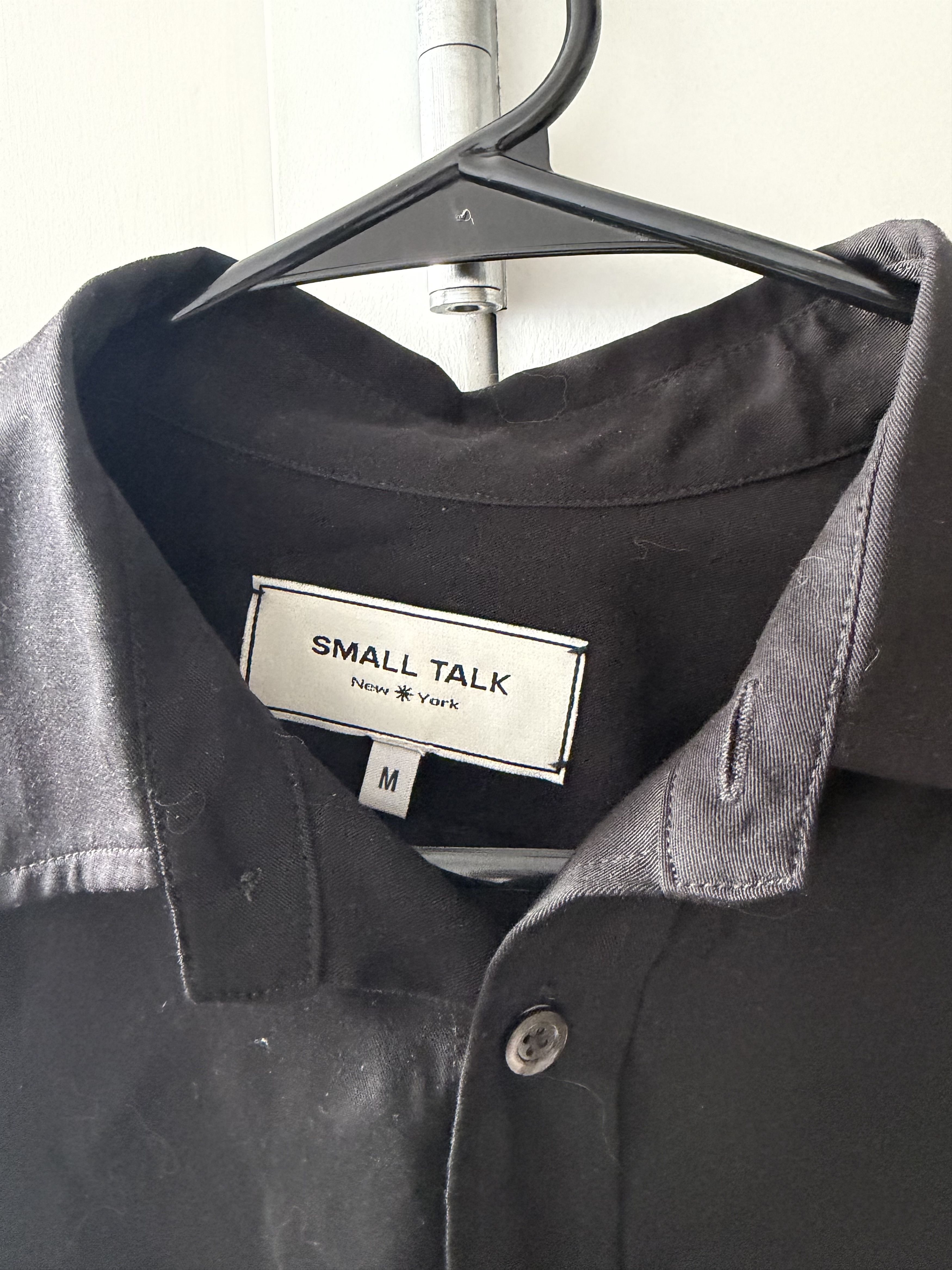 Other Small Talk Studio Black Floral Button Up Size US M / EU 48-50 / 2 - 3 Thumbnail