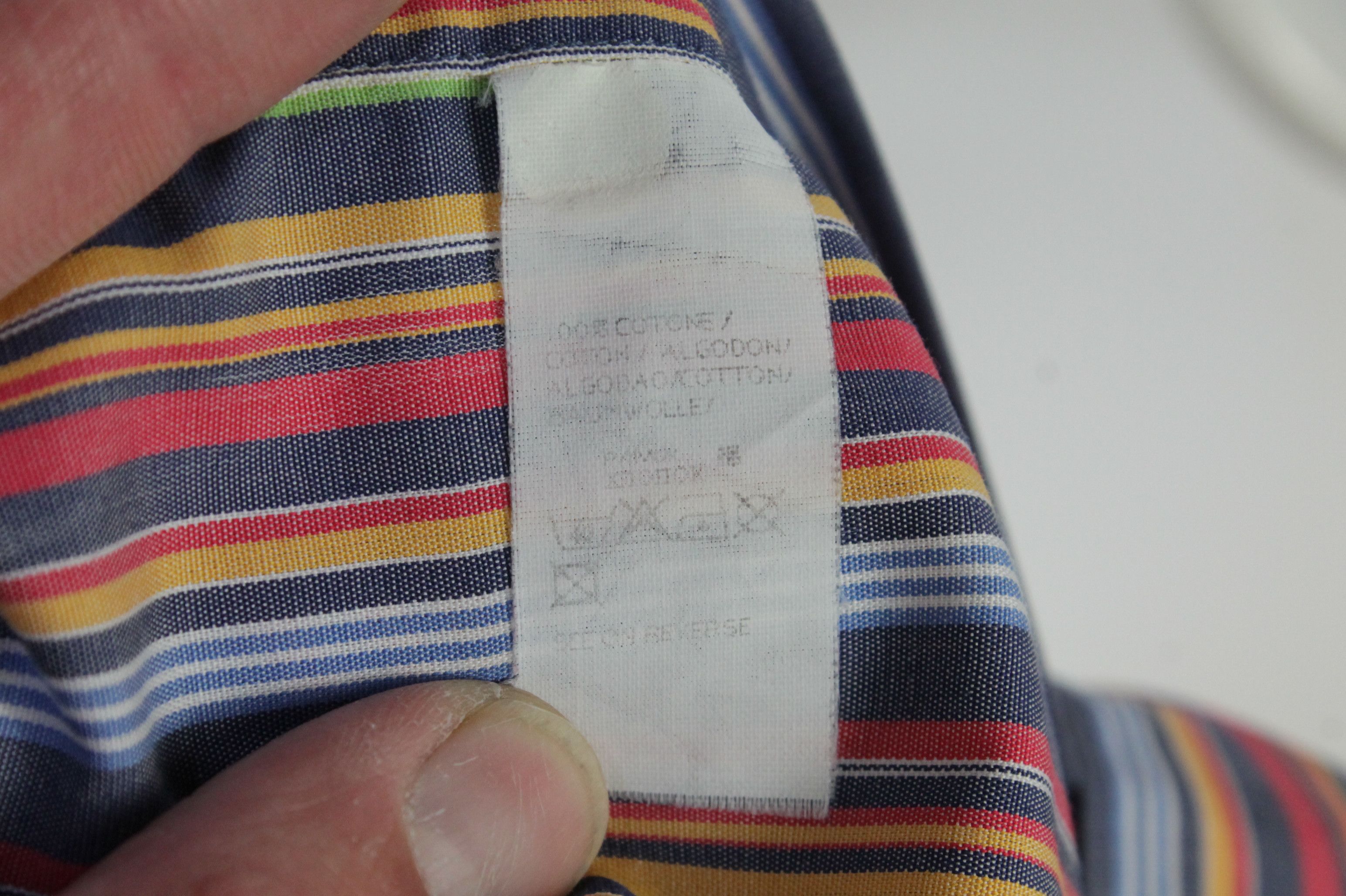 Paul & Shark Paul & Shark Yachting Multicolor Striped Short Sleeve Shirt Size US L / EU 52-54 / 3 - 6 Thumbnail