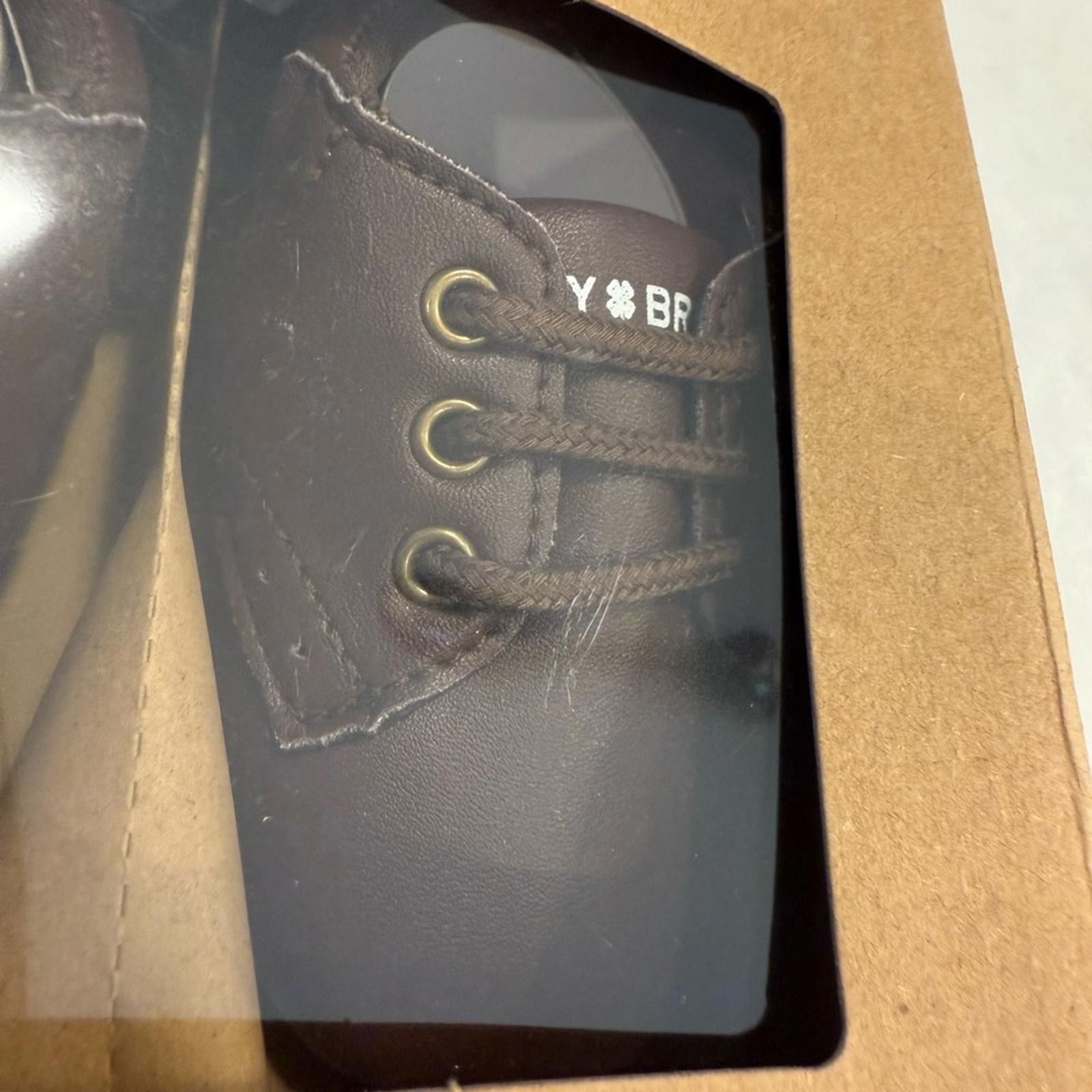 Lucky Brand Lucky Brand Crib Shoes brown faux leather slip on SZ 2 Size US 5 / EU 37 - 2 Thumbnail