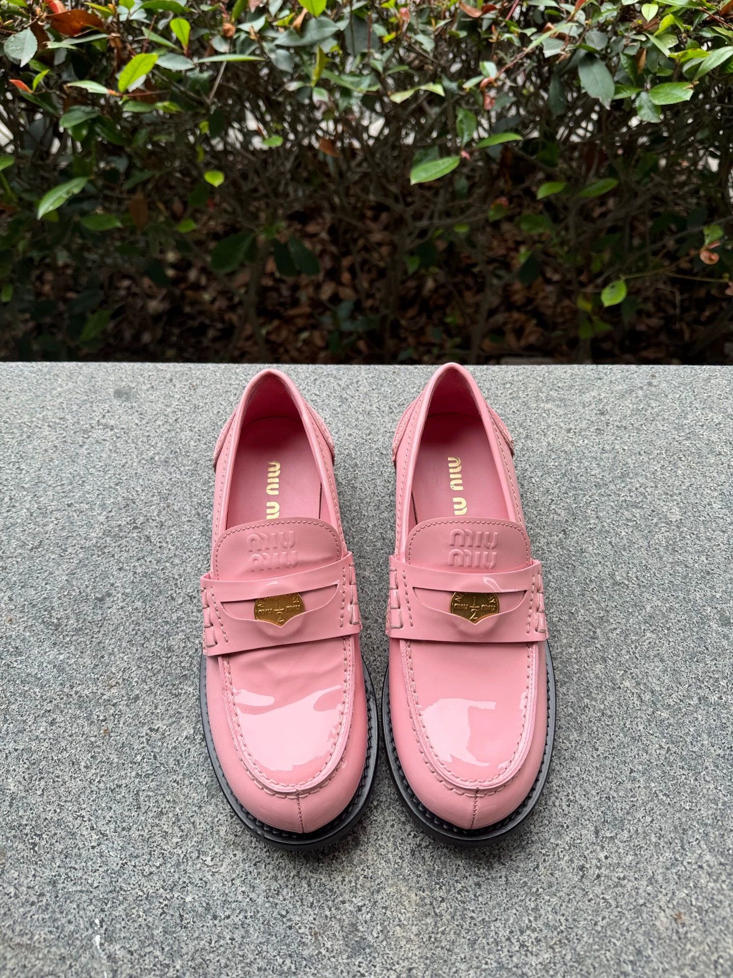 Miu Miu Miu Miu coin loafer pink eu36 Size US 5.5 / IT 35.5 - 1 Thumbnail