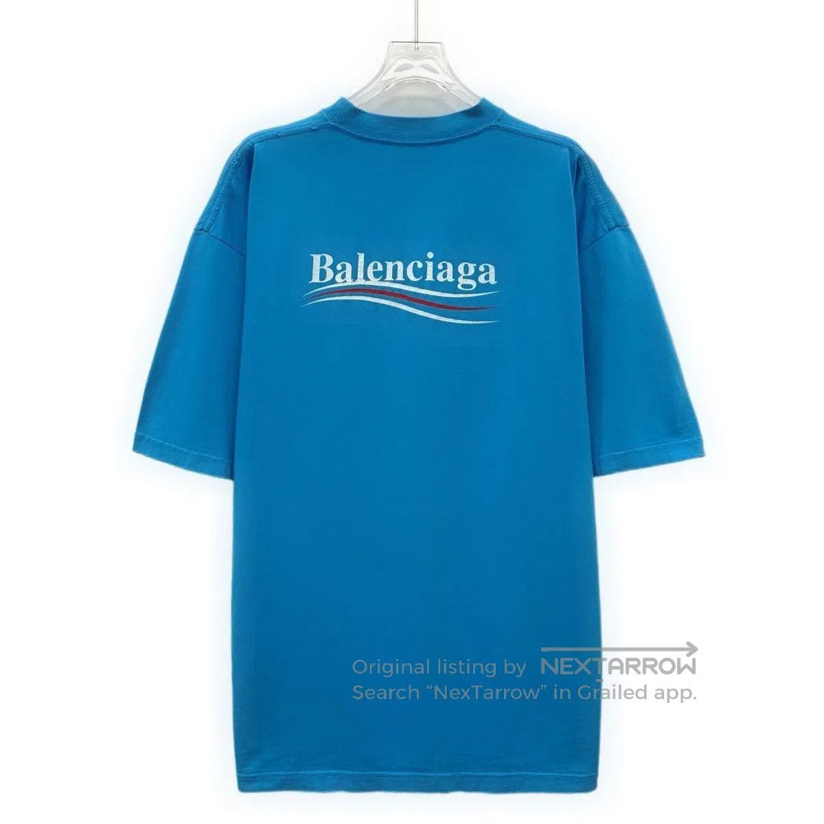 Balenciaga Blue Short Sleeve Casual Shirt. Size US M / EU 48-50 / 2 - 2 Thumbnail