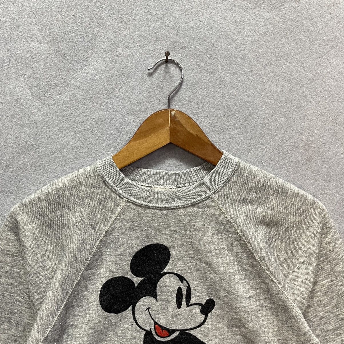 Disney Vintage Disney Mickey Mouse Sweatshirt Classic Heather Grey Size US S / EU 44-46 / 1 - 2 Thumbnail
