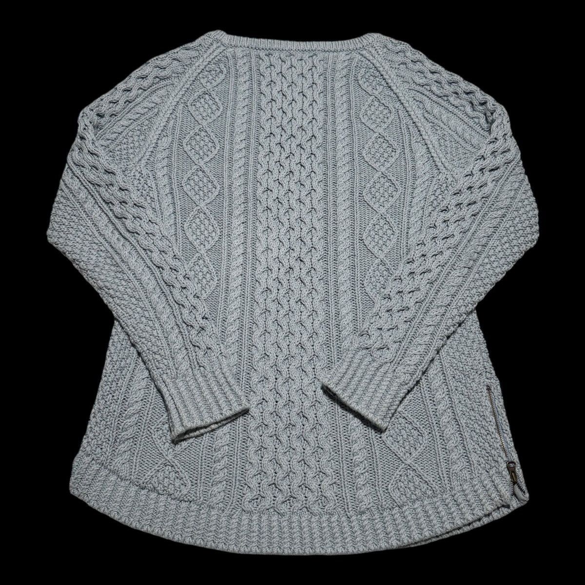 L.L. Bean L.L. Bean Signature Heavy Cable Knit Sweater XS Oversized Size XS / US 0-2 / IT 36-38 - 3 Thumbnail