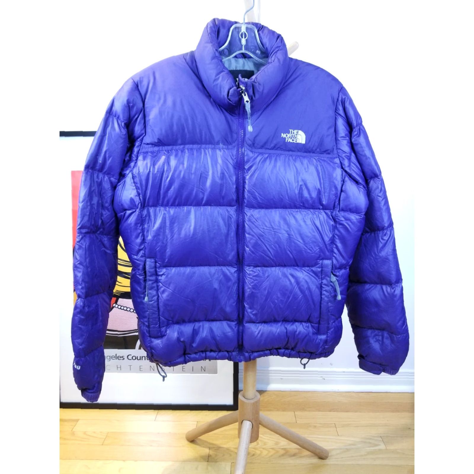 The North Face VINTAGE The North Face Jacket 700 Purple Goose Down Sz Medium M Purple Puffer Men Mens Size US M / EU 48-50 / 2 - 2 Thumbnail