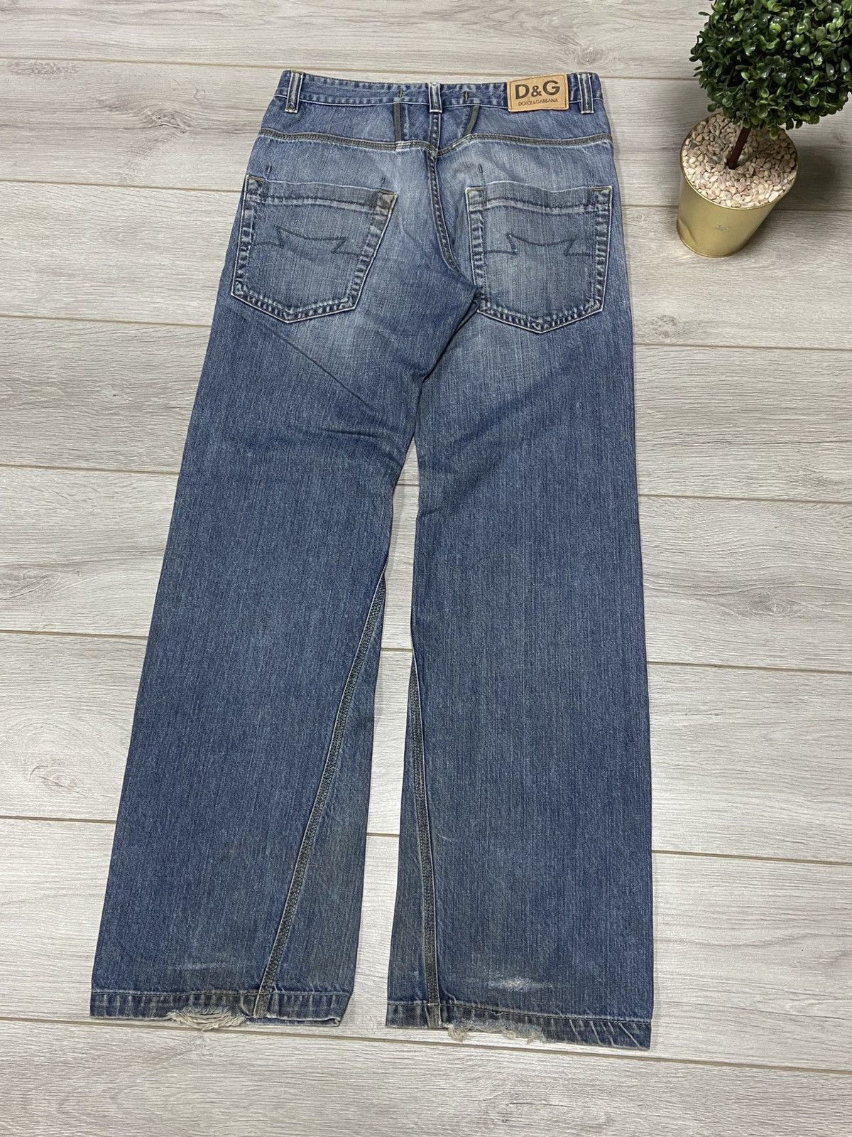 Dolce & Gabbana Dolce Gabbana vintage distressed denim jeans Size US 32 / EU 48 - 9 Thumbnail