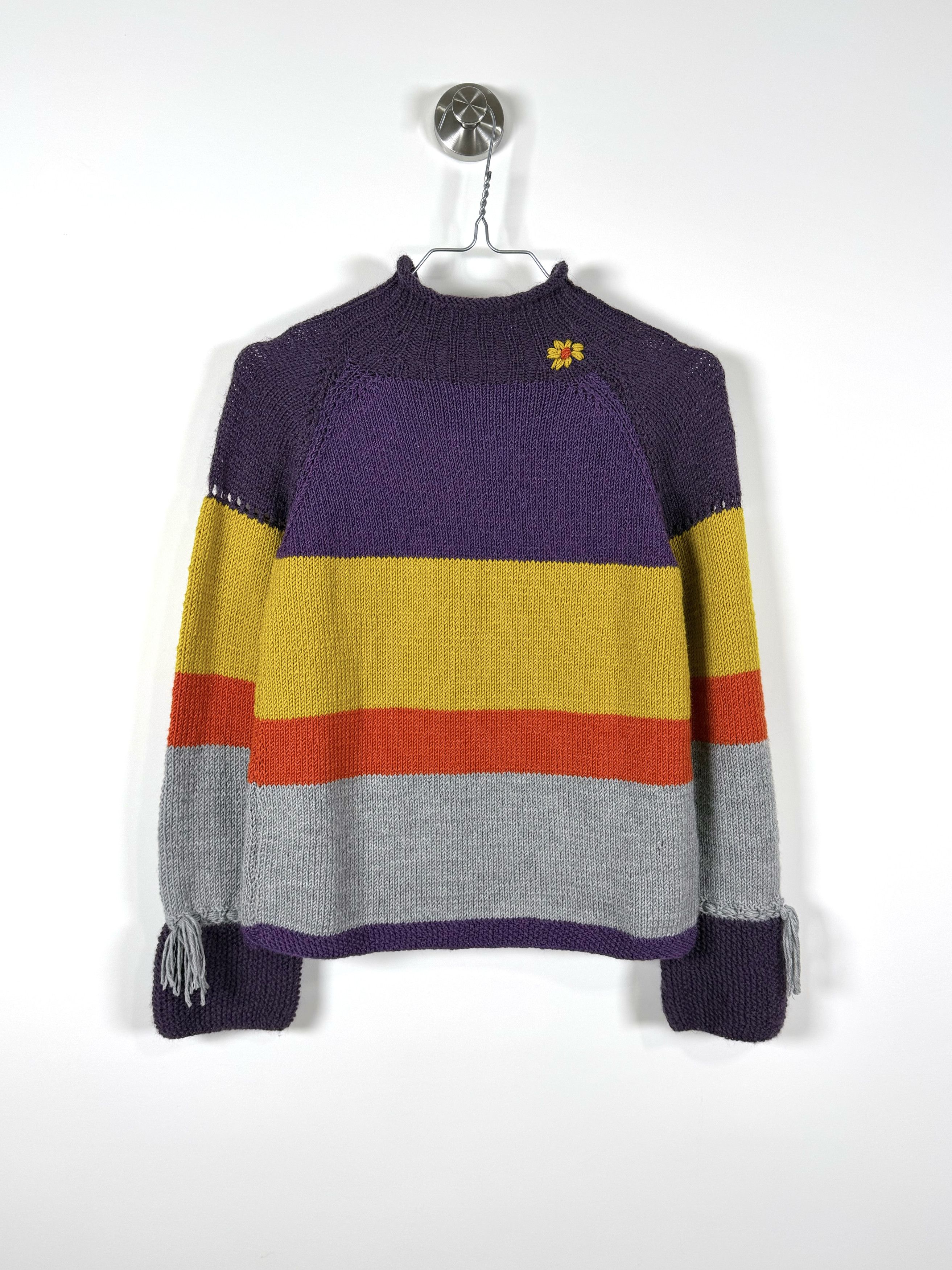 Vintage Women's Lovely Wool Knit Sweater (S) Size S / US 4 / IT 40 - 1 Thumbnail
